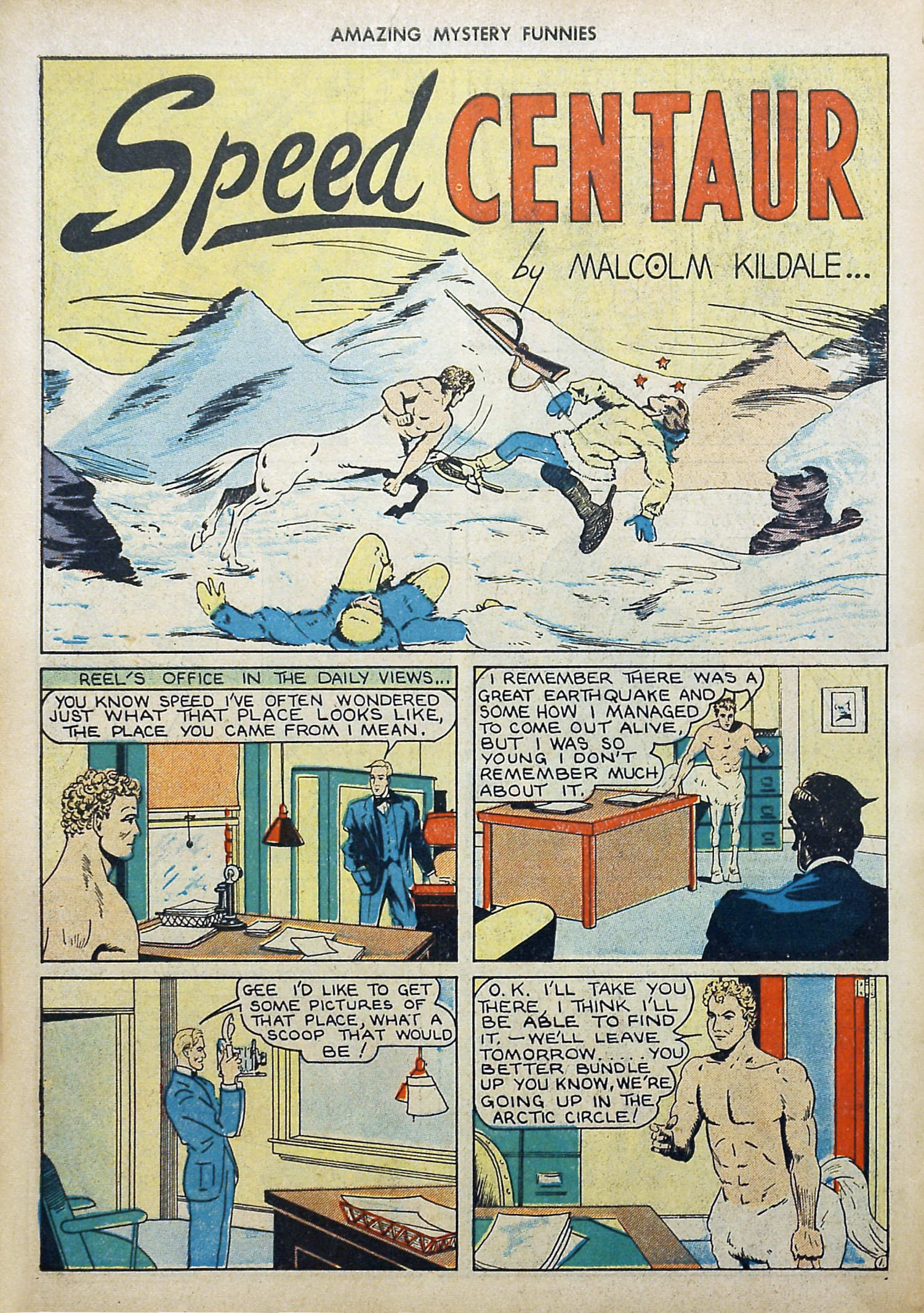 Read online Amazing Mystery Funnies comic -  Issue #24 - 57