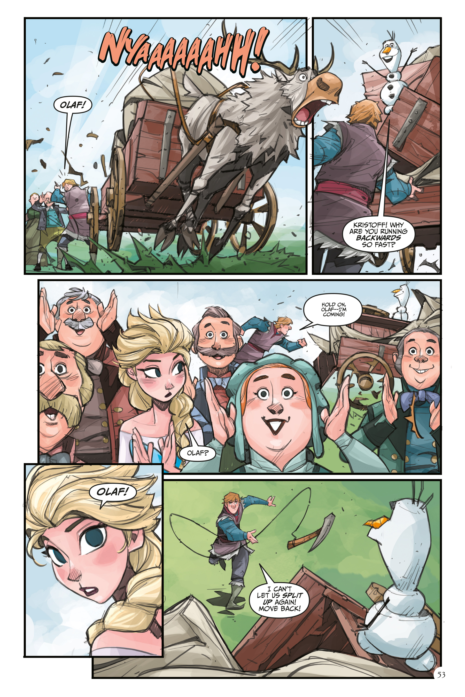 Read online Disney Frozen: Reunion Road comic -  Issue # _TPB - 52