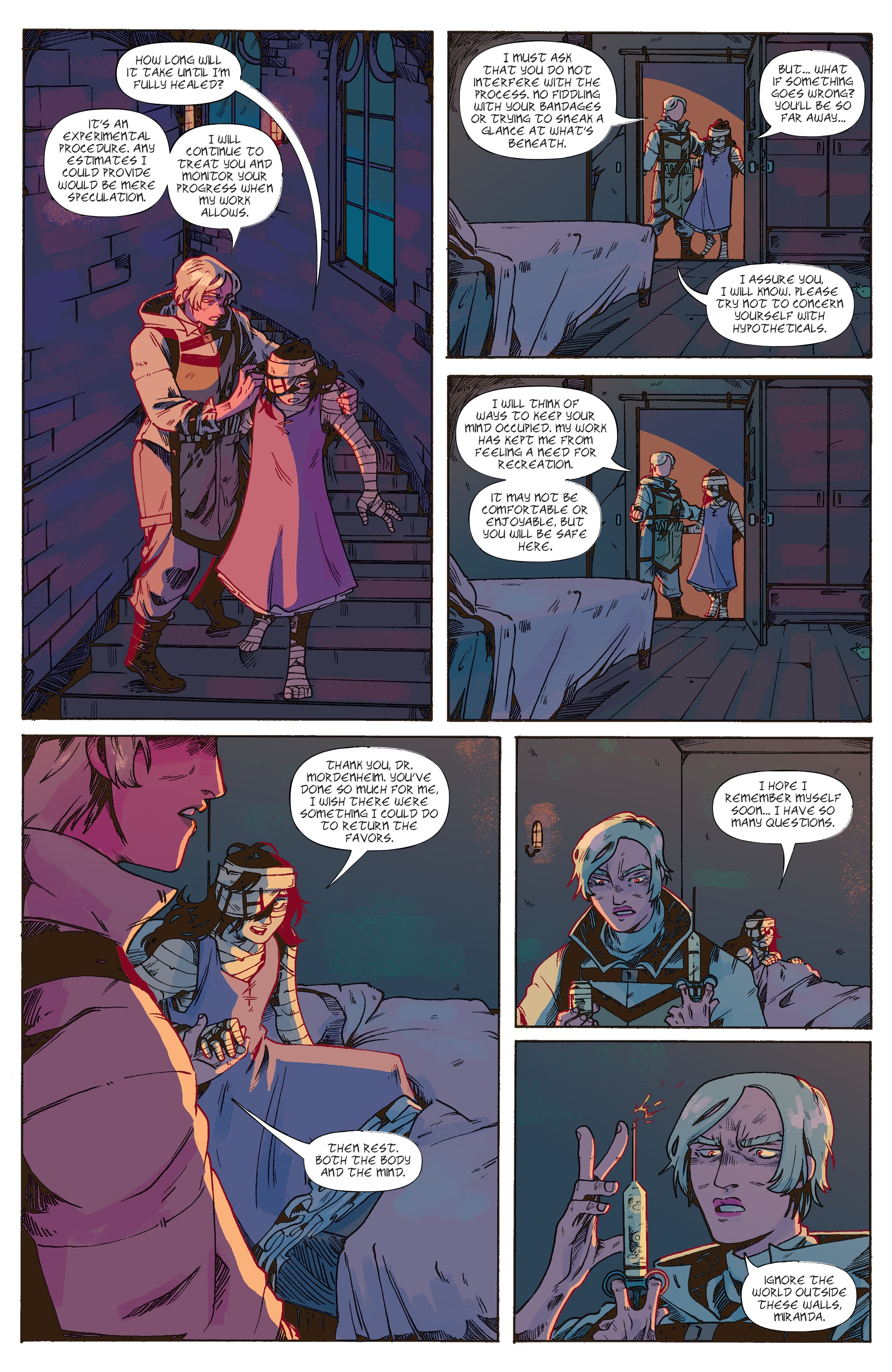 Read online Dungeons & Dragons: Ravenloft – Orphan of Agony Isle comic -  Issue #1 - 13