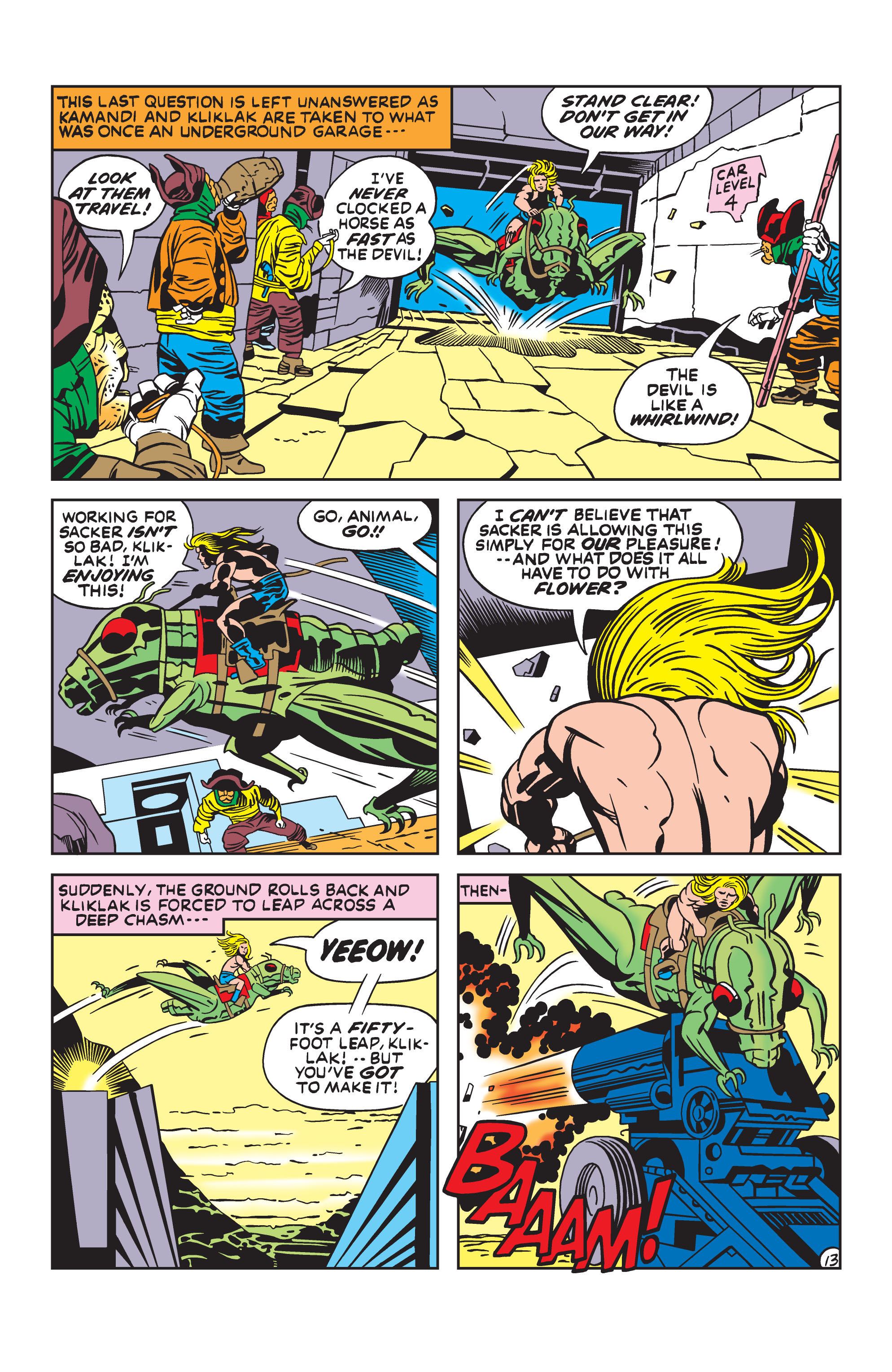 Read online Kamandi, The Last Boy On Earth comic -  Issue #12 - 14
