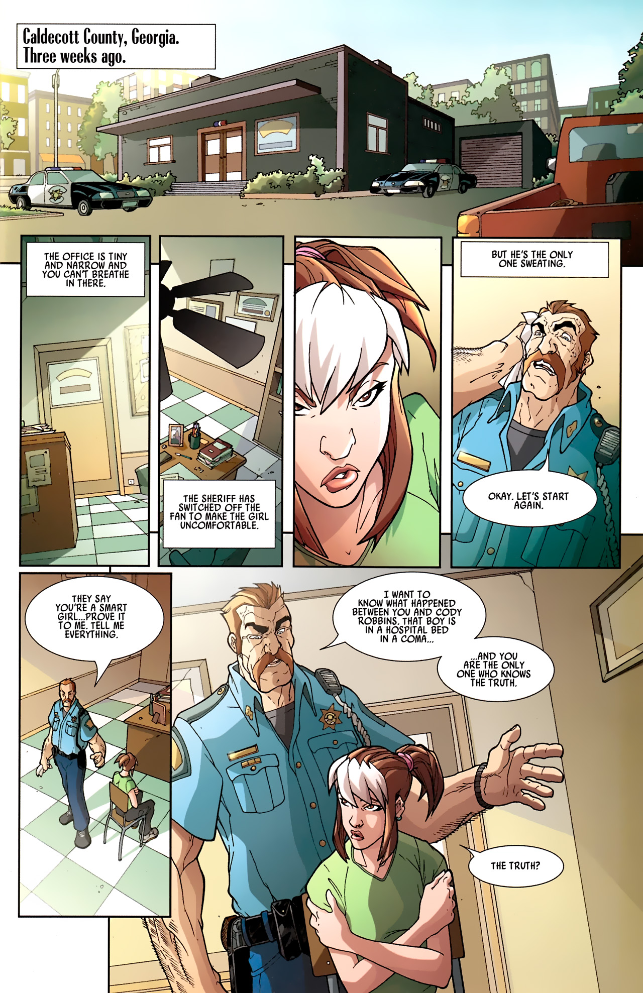 Read online X-Campus comic -  Issue #1 - 6