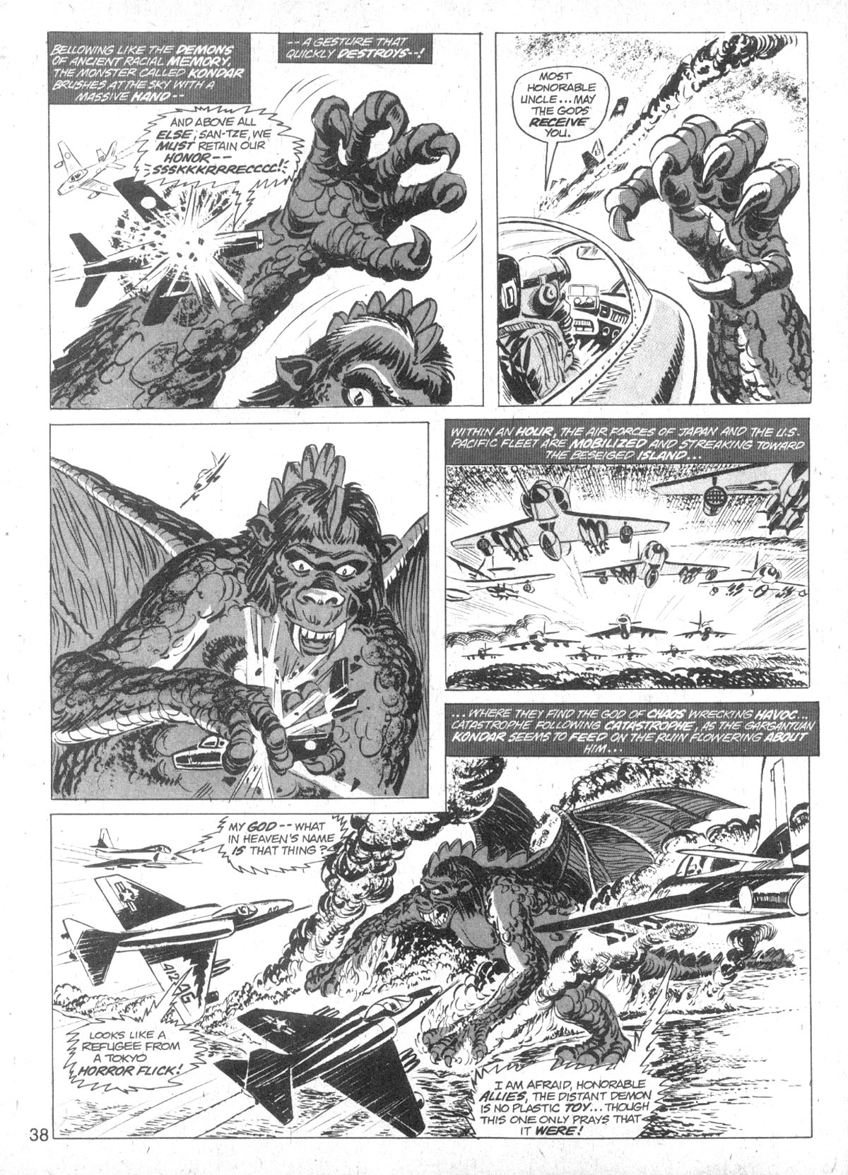 Read online Monsters Unleashed (1973) comic -  Issue #6 - 36