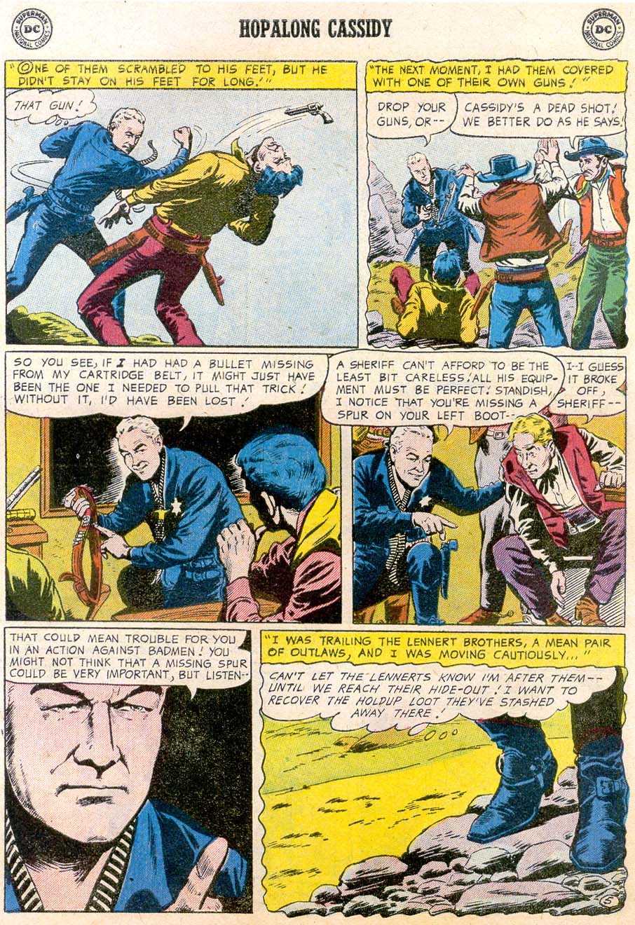 Read online Hopalong Cassidy comic -  Issue #117 - 7