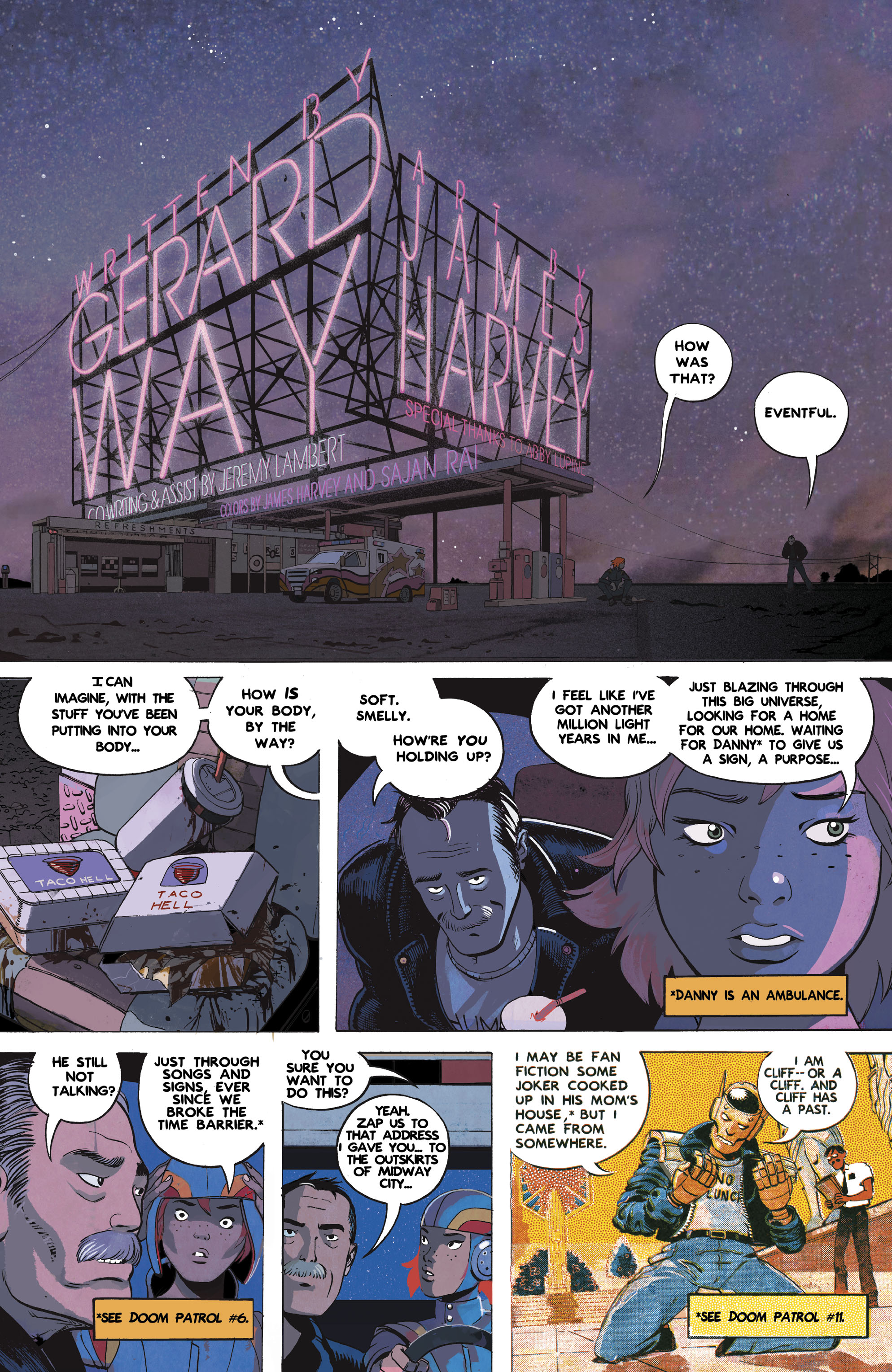 Read online Doom Patrol: Weight of the Worlds comic -  Issue #1 - 4