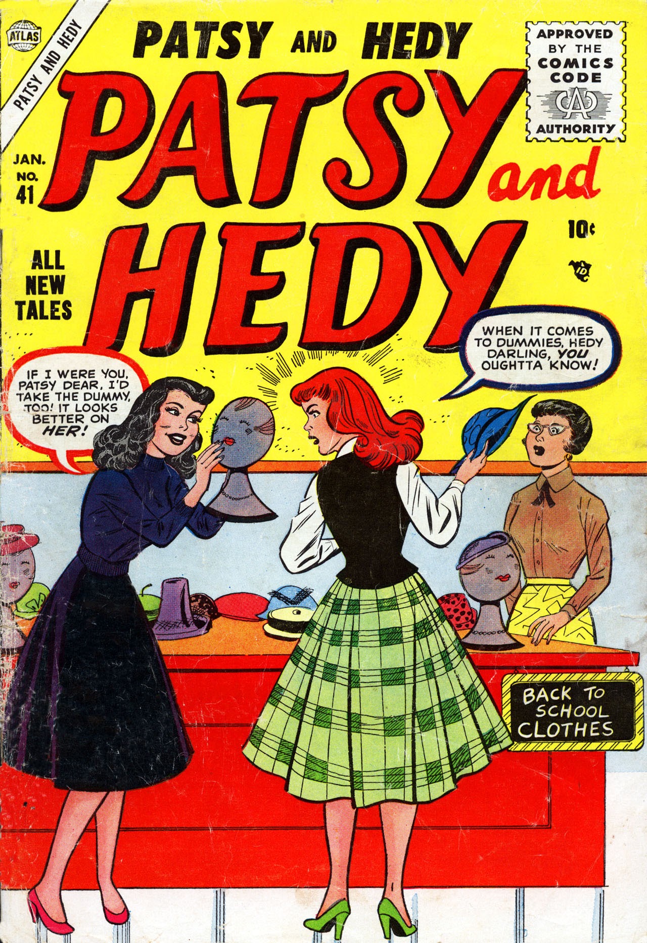 Read online Patsy and Hedy comic -  Issue #41 - 1