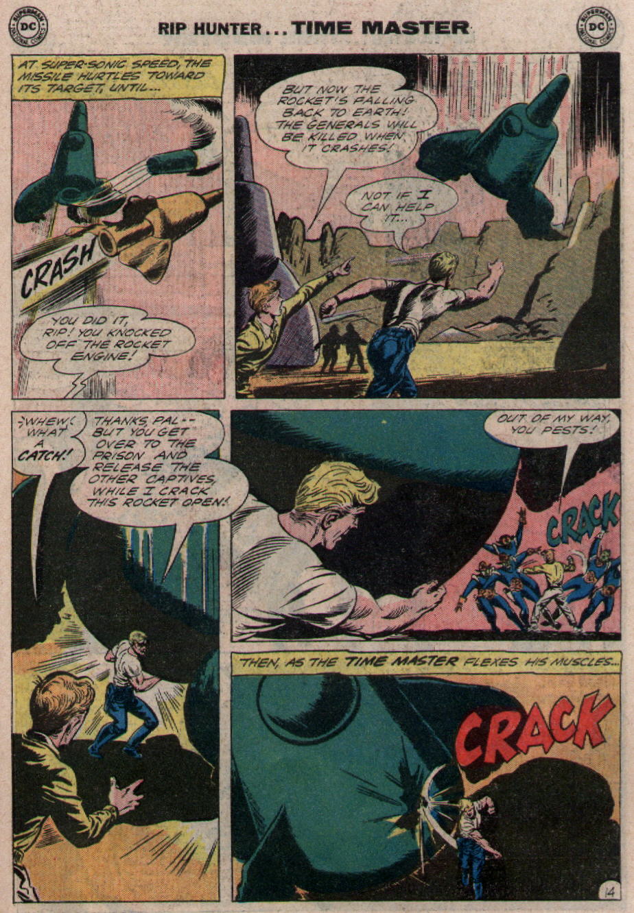 Read online Rip Hunter...Time Master comic -  Issue #9 - 19