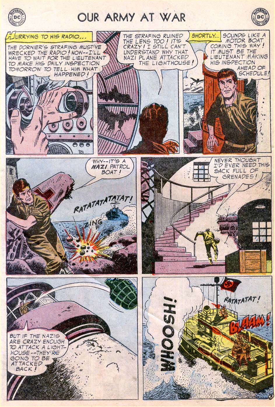 Read online Our Army at War (1952) comic -  Issue #29 - 29