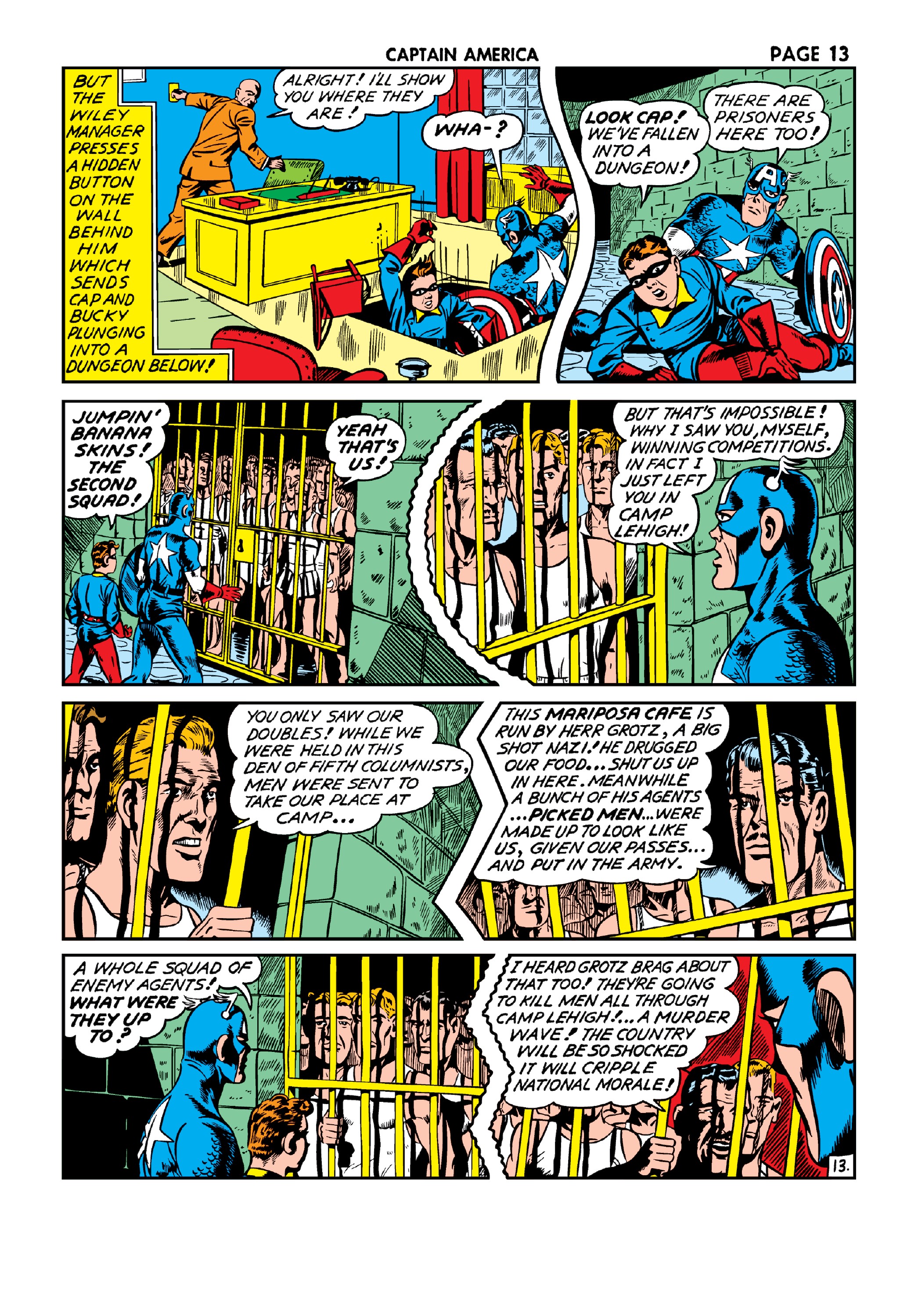 Read online Marvel Masterworks: Golden Age Captain America comic -  Issue # TPB 3 (Part 2) - 54