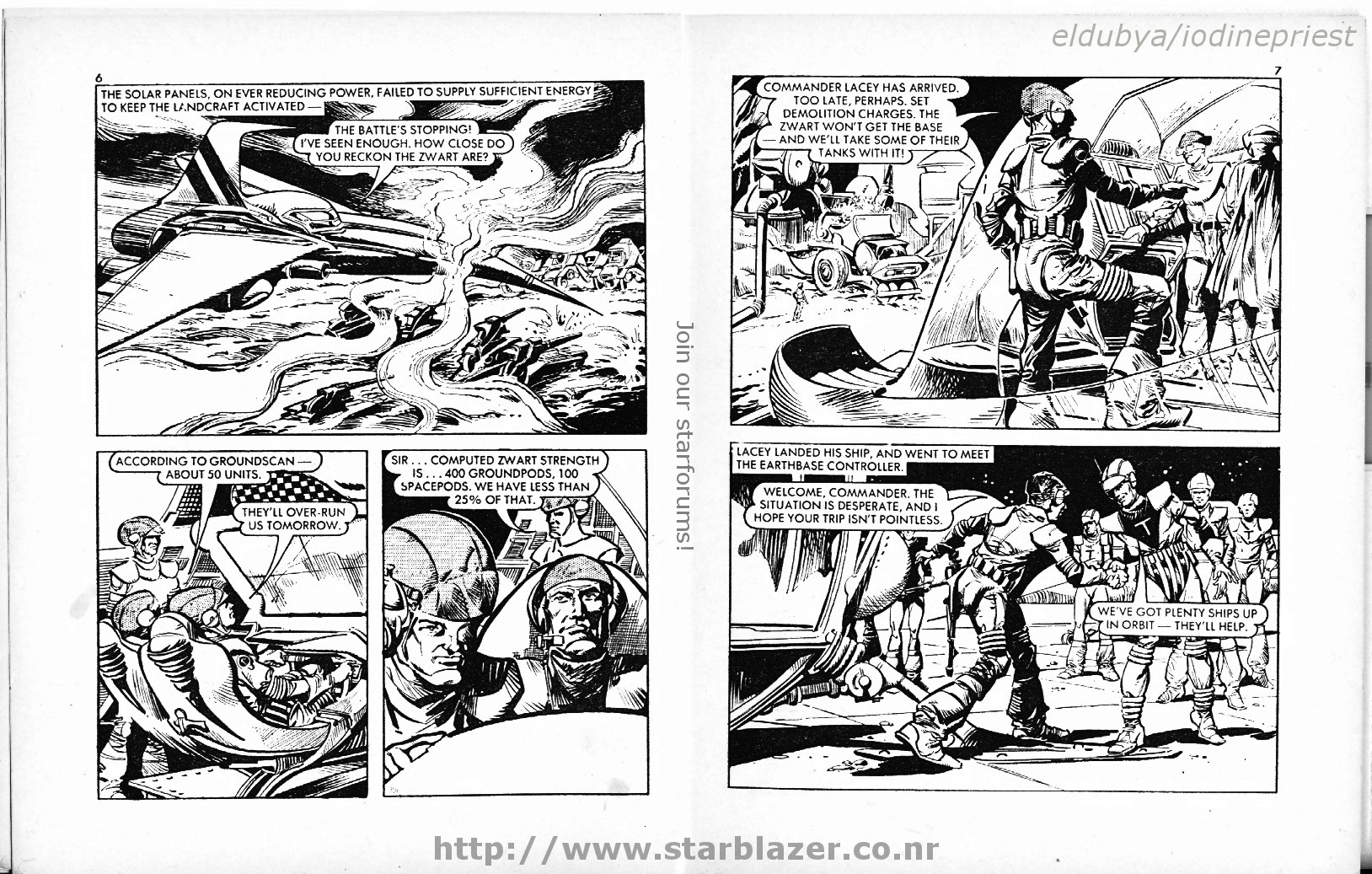 Read online Starblazer comic -  Issue #92 - 5