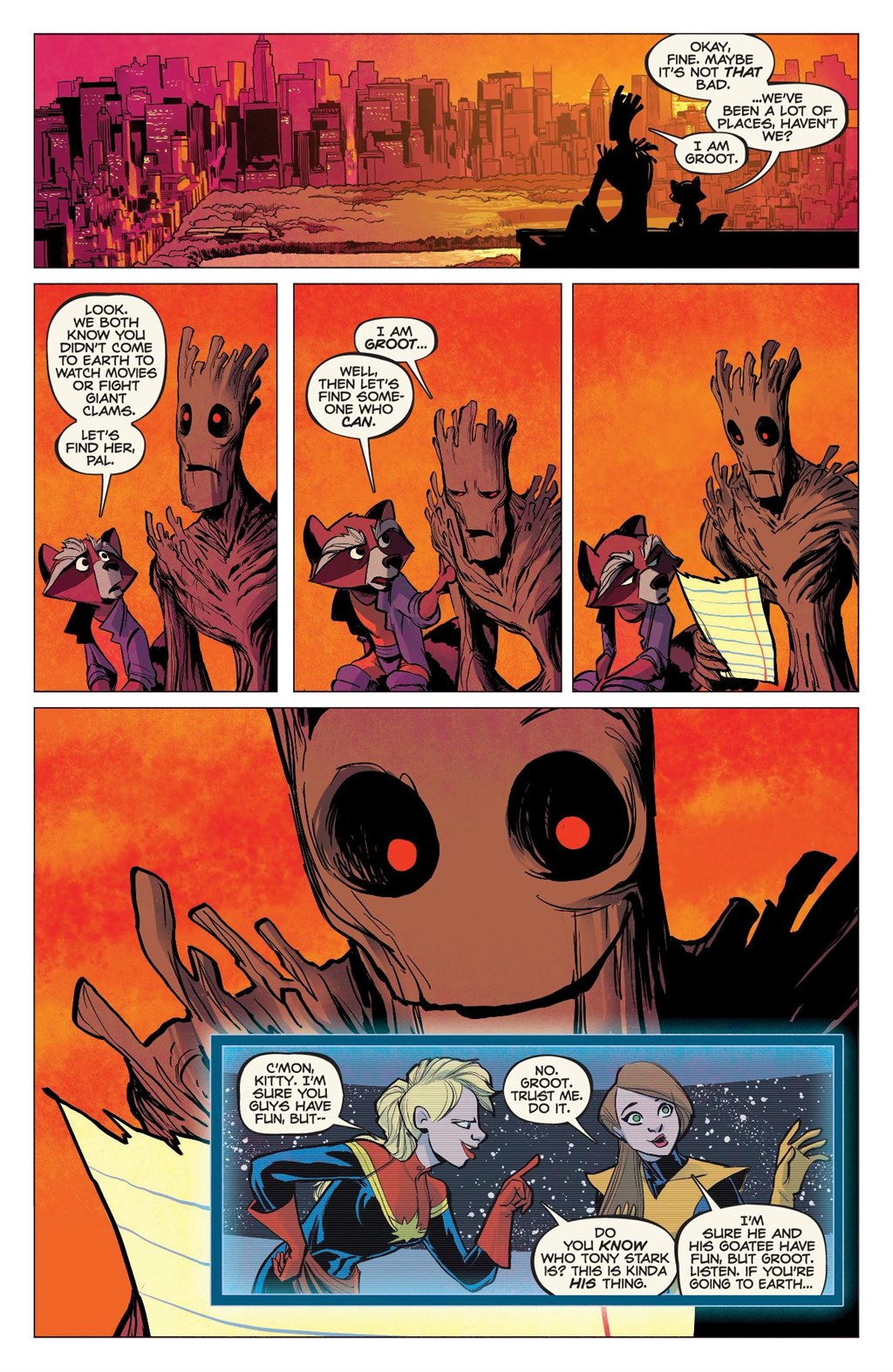 Read online Marvel-Verse: Rocket & Groot comic -  Issue # TPB - 66