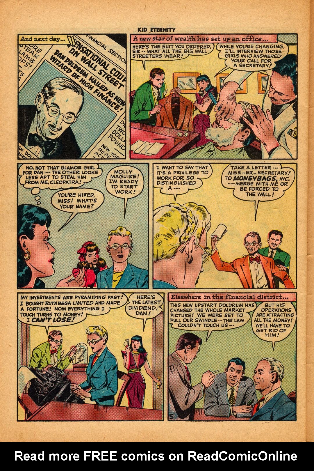 Read online Kid Eternity (1946) comic -  Issue #5 - 40