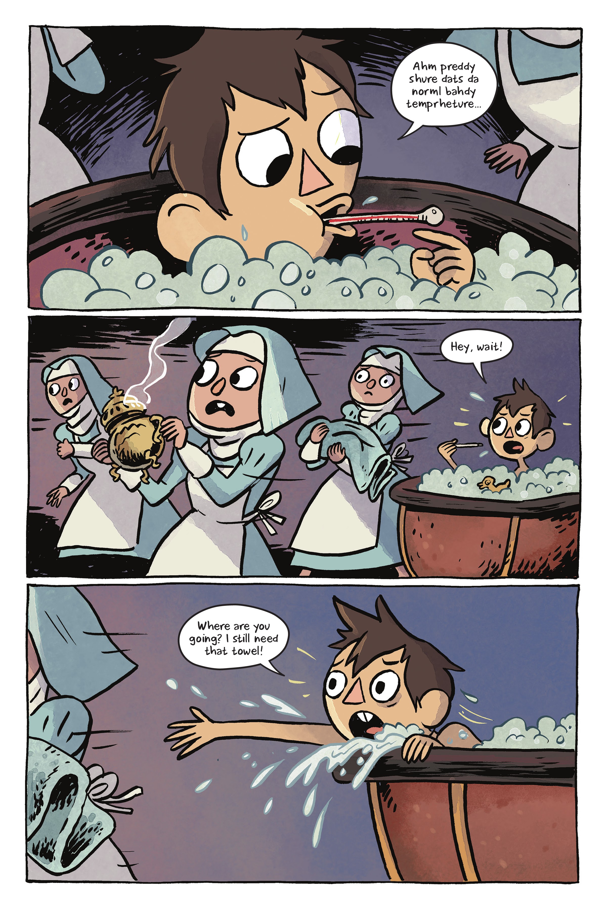 Read online Over the Garden Wall: Benevolent Sisters of Charity comic -  Issue # TPB - 96