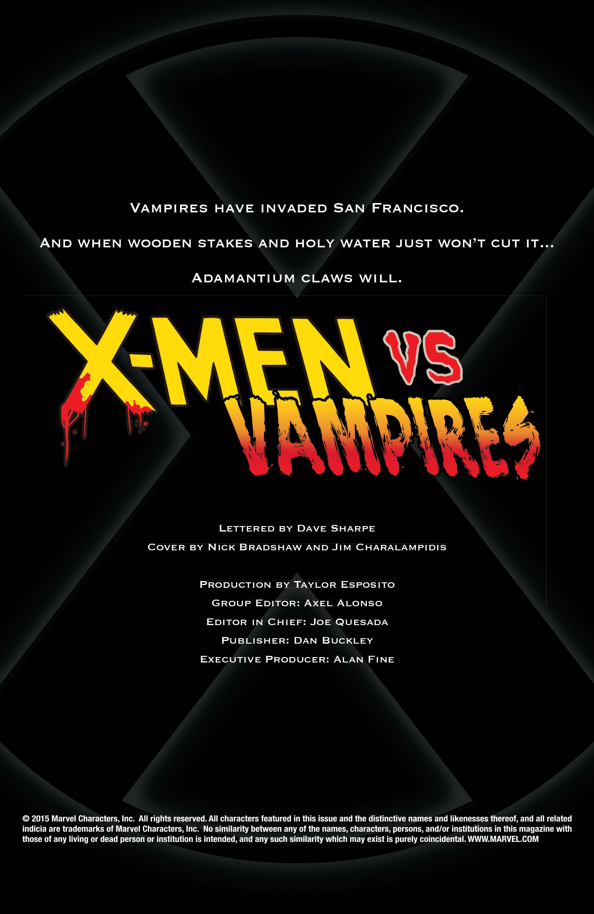 Read online X-Men: Curse of the Mutants - X-Men Vs. Vampires comic -  Issue #1 - 2