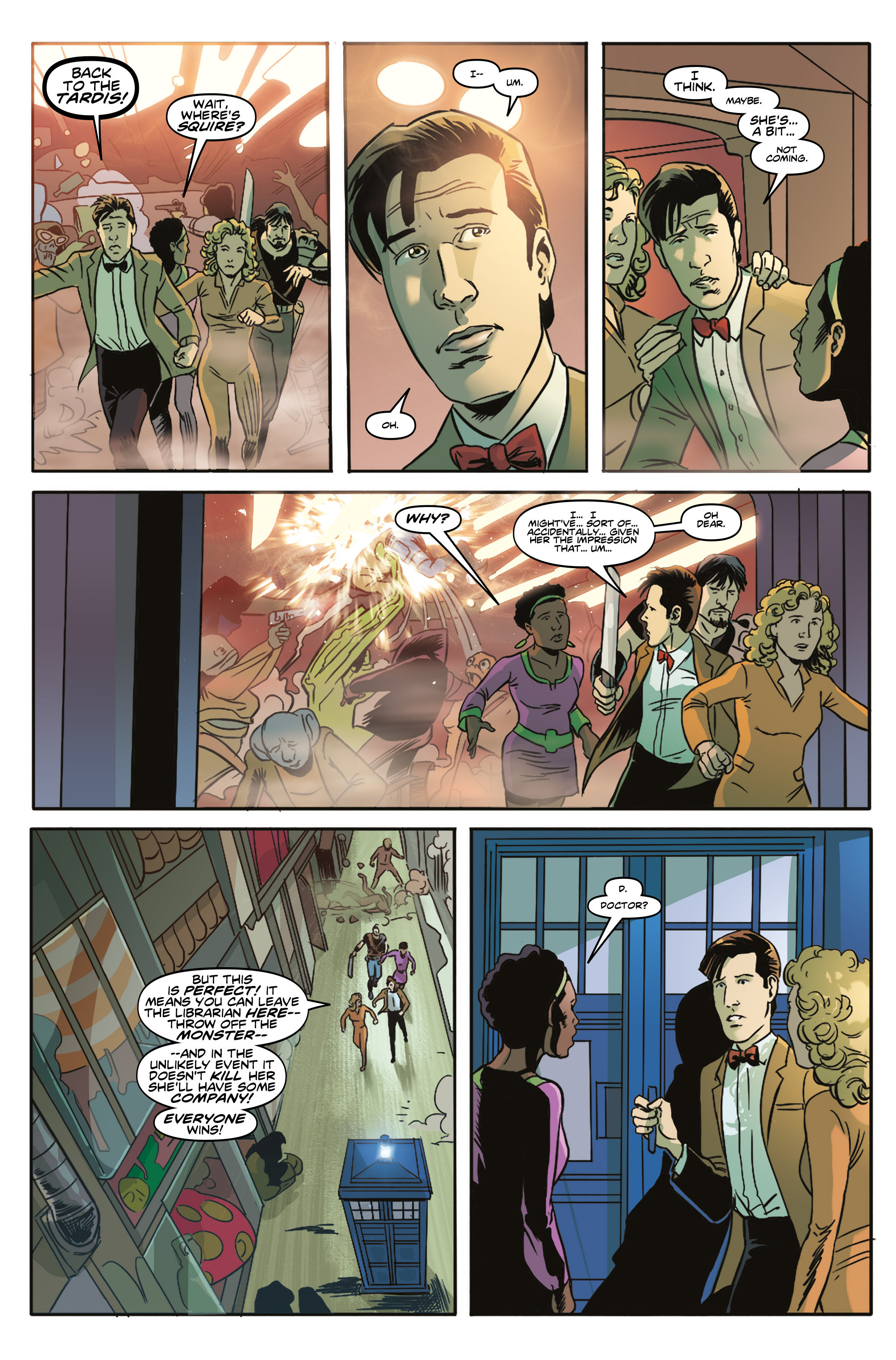 Read online Doctor Who: The Eleventh Doctor Year Two comic -  Issue #8 - 23