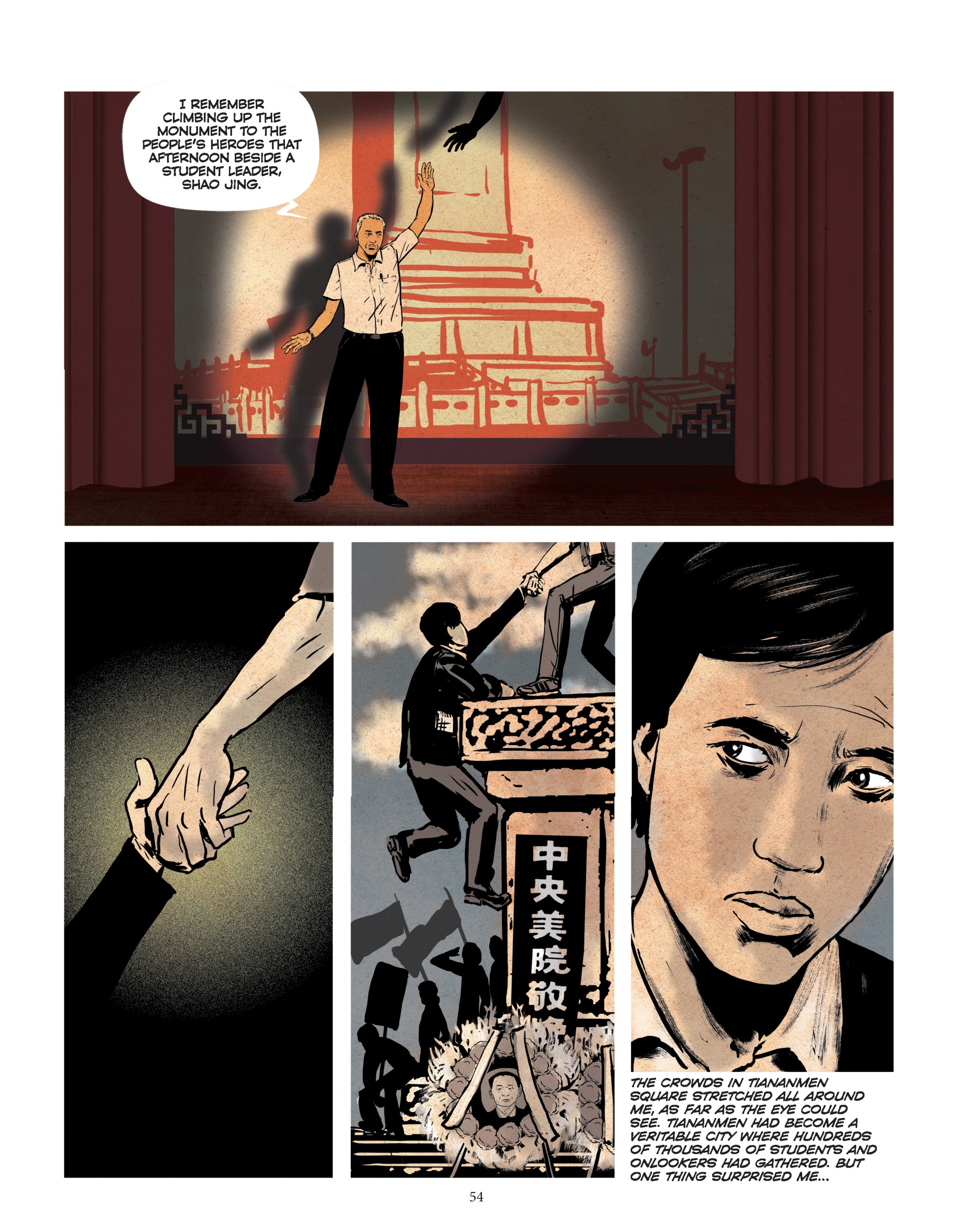 Read online Tiananmen 1989: Our Shattered Hopes comic -  Issue # TPB - 57