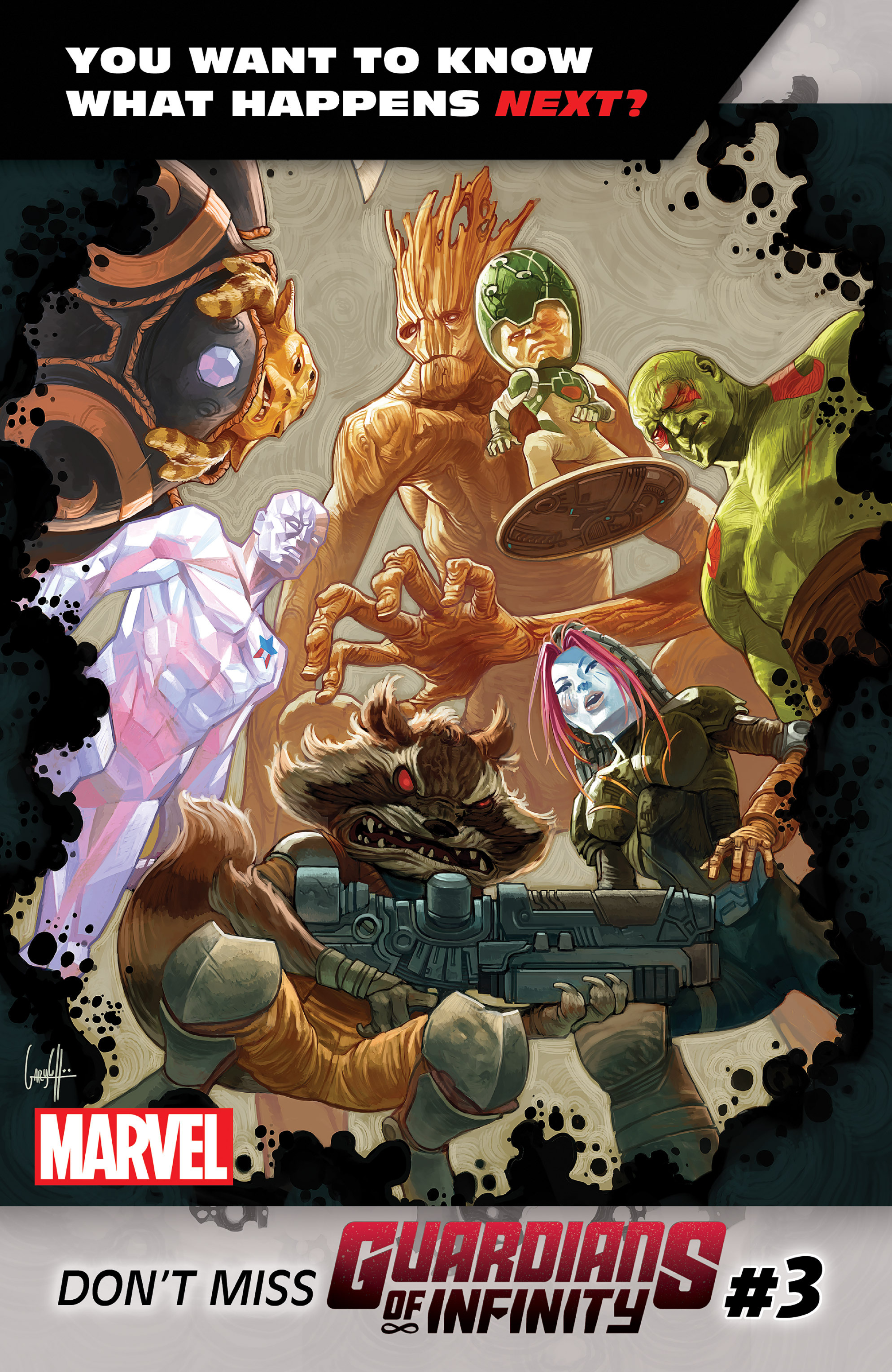 Read online Guardians of Infinity comic -  Issue #2 - 33