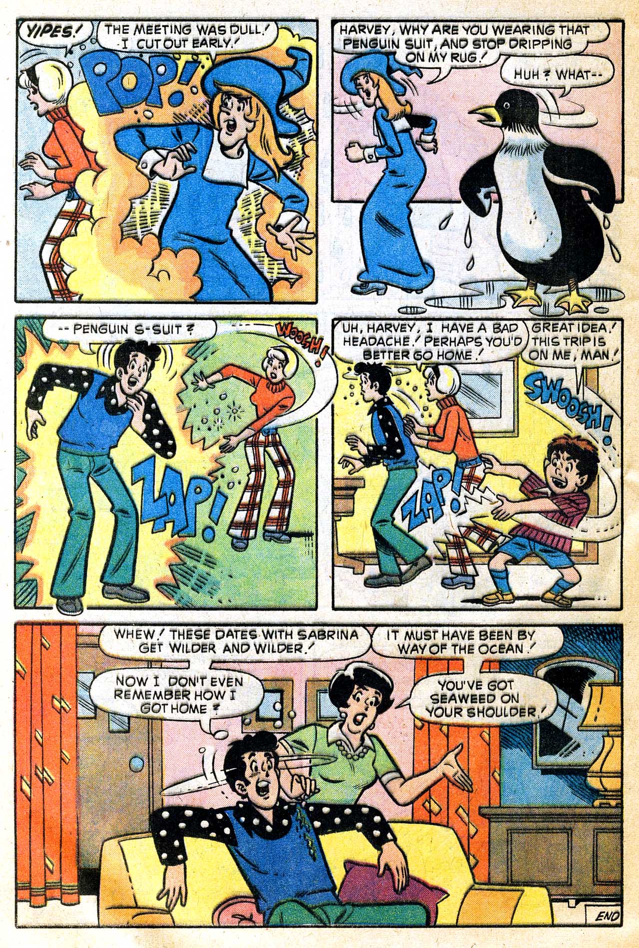 Read online Sabrina The Teenage Witch (1971) comic -  Issue #18 - 8