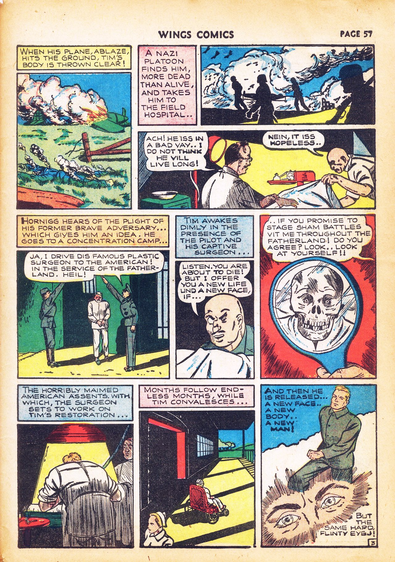 Read online Wings Comics comic -  Issue #4 - 59