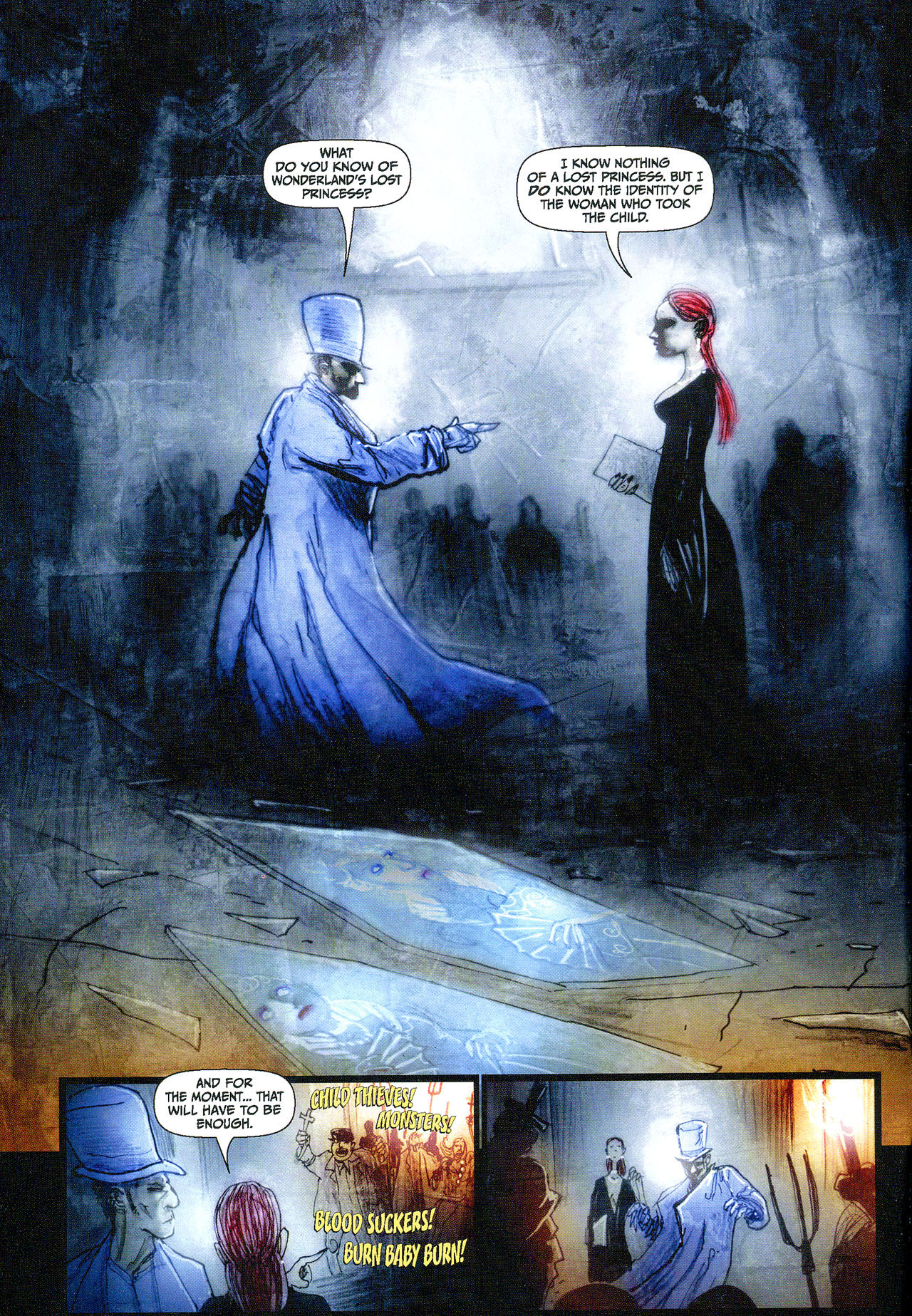 Read online Hatter M: The Looking Glass Wars comic -  Issue #3 - 4