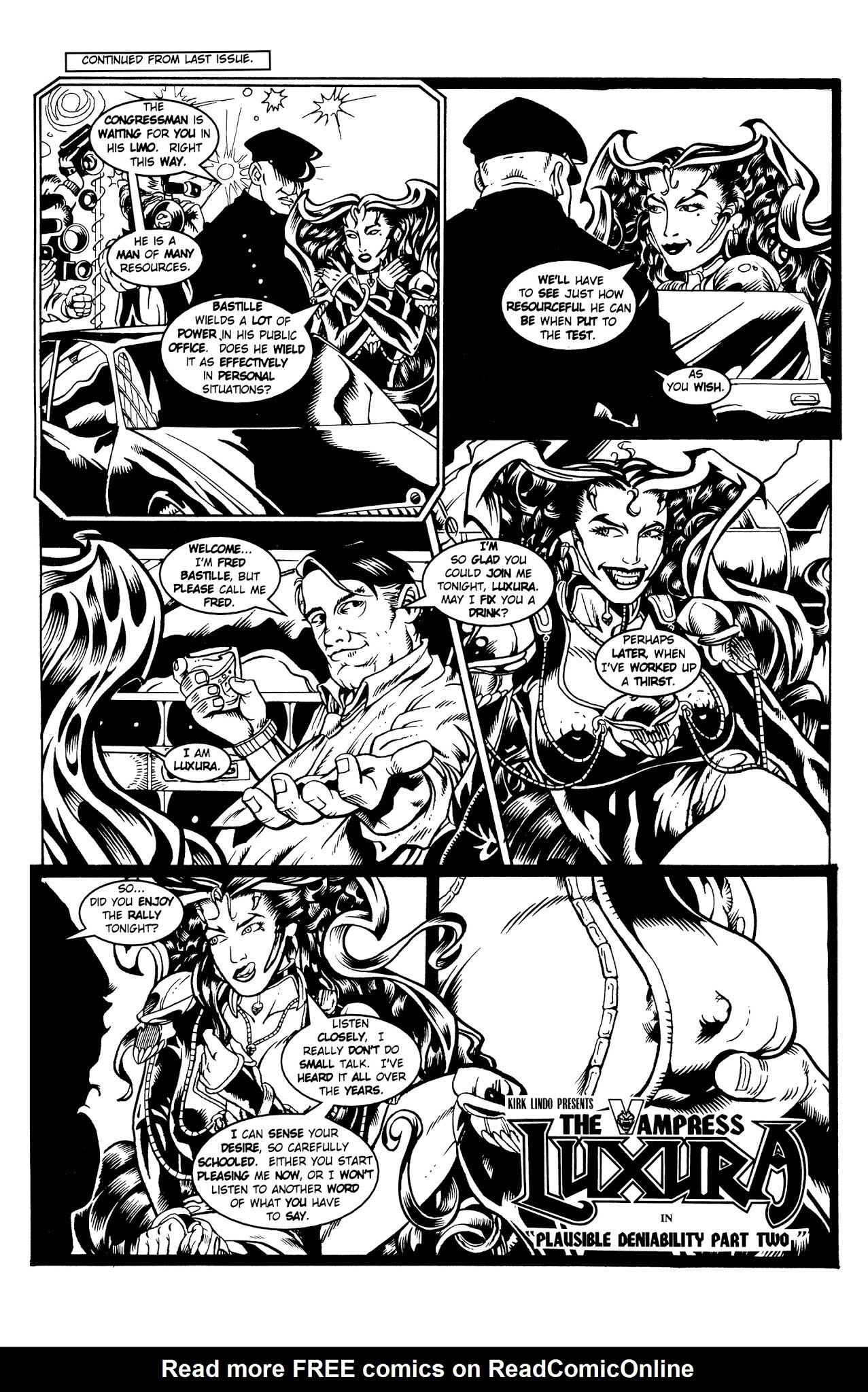 Read online Vamperotica comic -  Issue #47 - 15