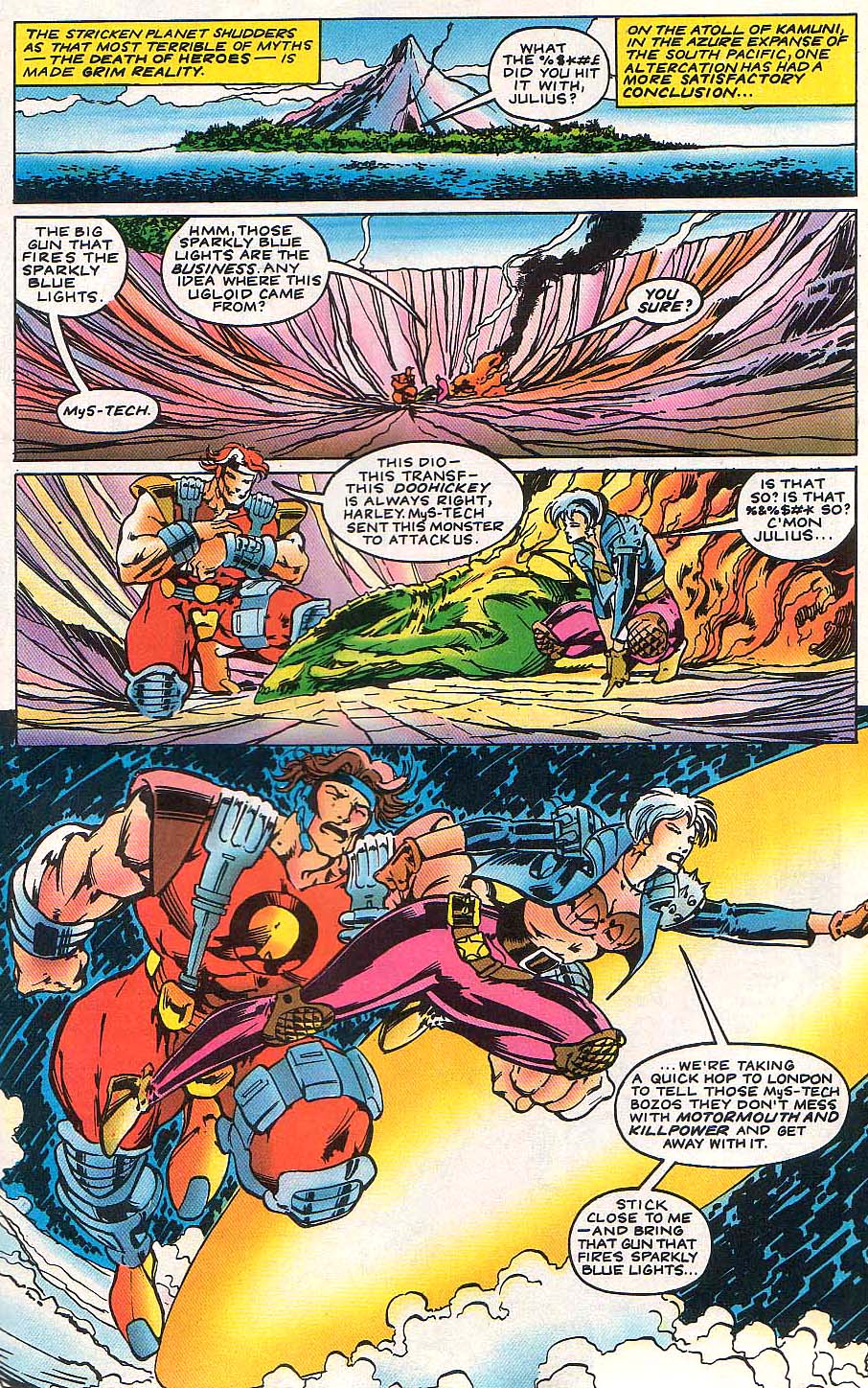 Read online Mys-Tech Wars comic -  Issue #2 - 13