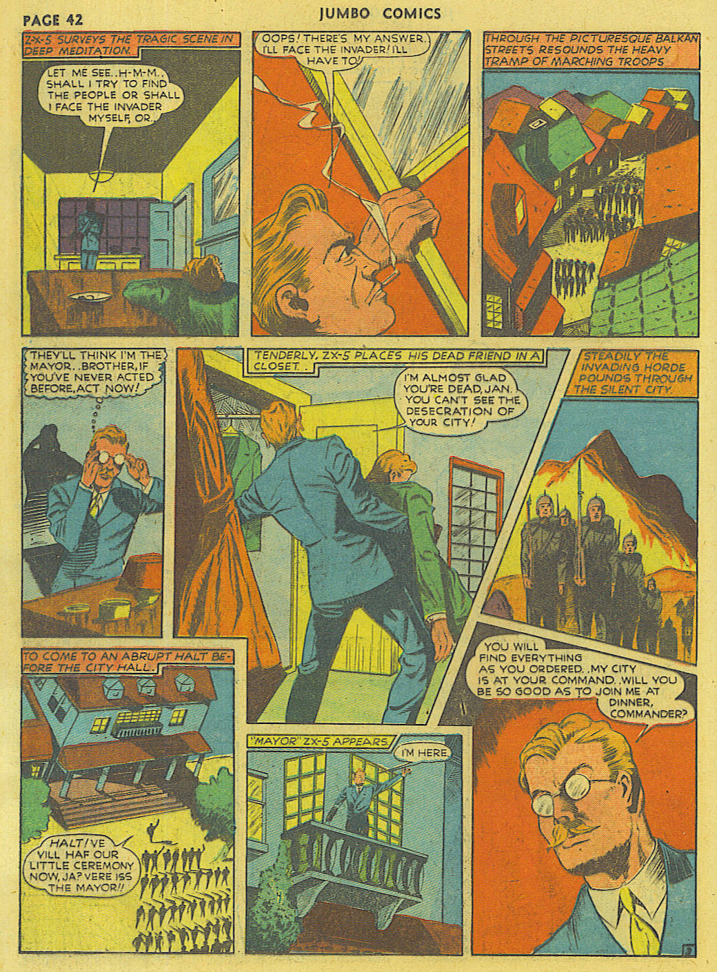 Read online Jumbo Comics comic -  Issue #25 - 44