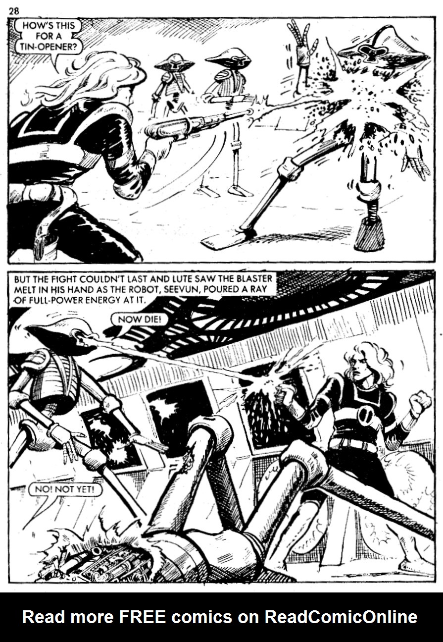 Read online Starblazer comic -  Issue #1 - 28
