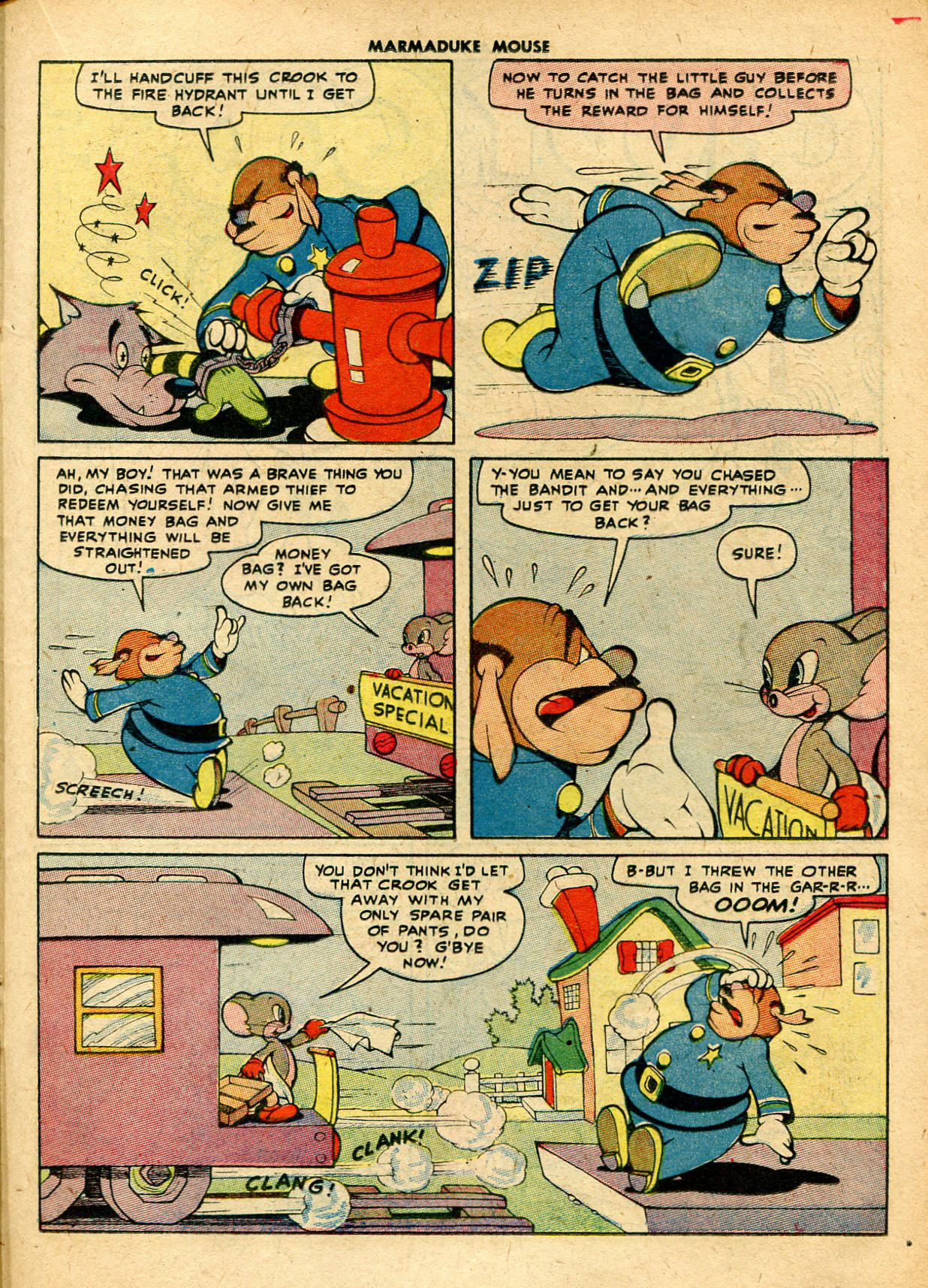 Read online Marmaduke Mouse comic -  Issue #6 - 31