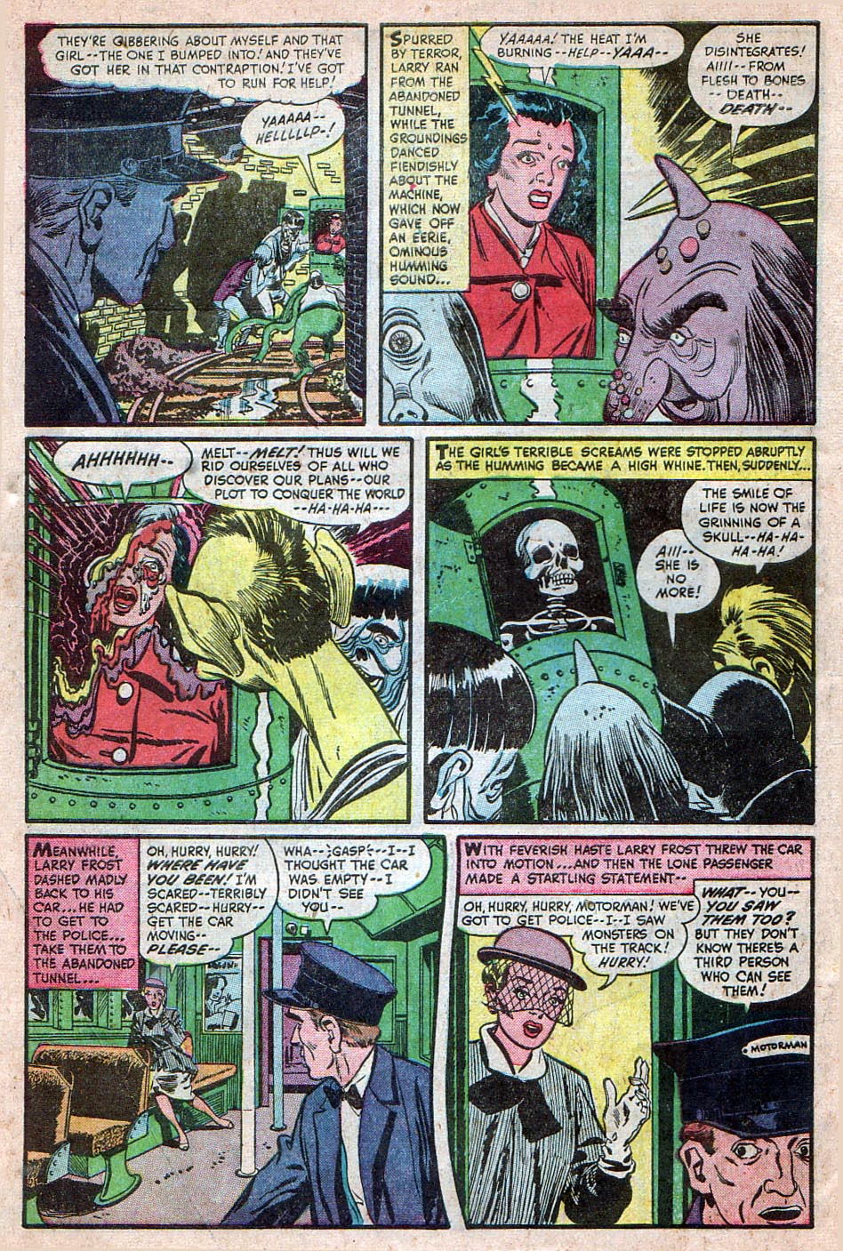 Read online Chamber of Chills (1951) comic -  Issue #6 - 23