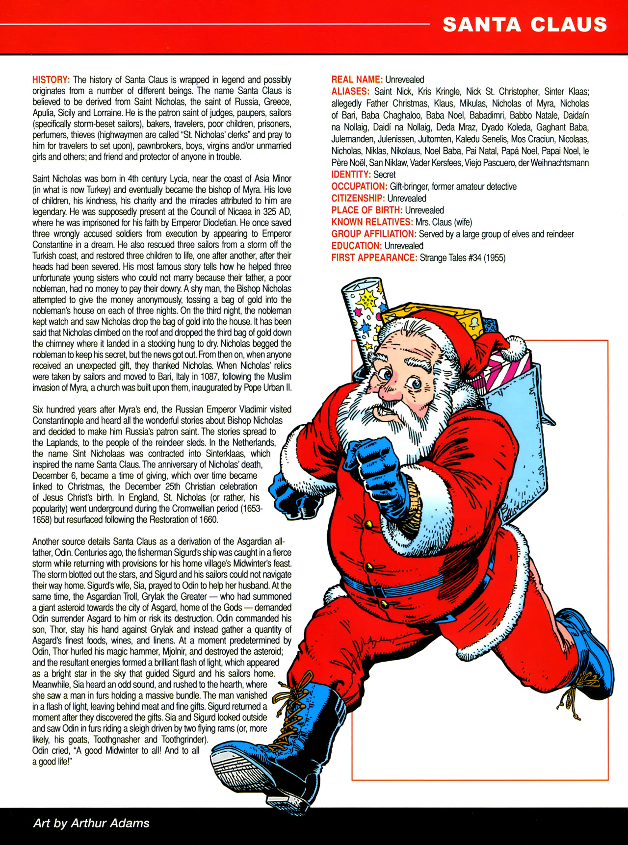 Read online Marvel Holiday Spectacular Magazine comic -  Issue # TPB - 19