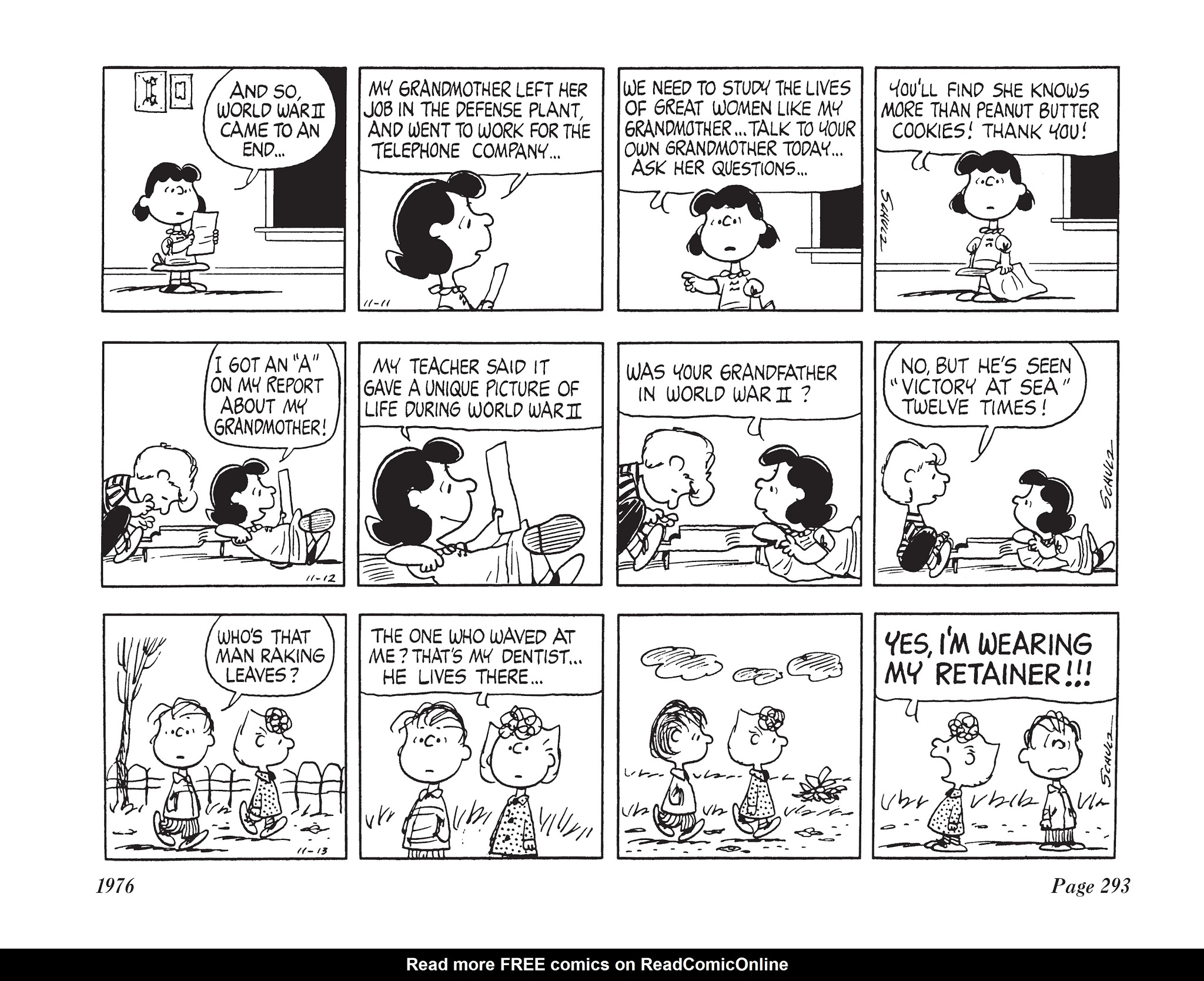 Read online The Complete Peanuts comic -  Issue # TPB 13 - 309