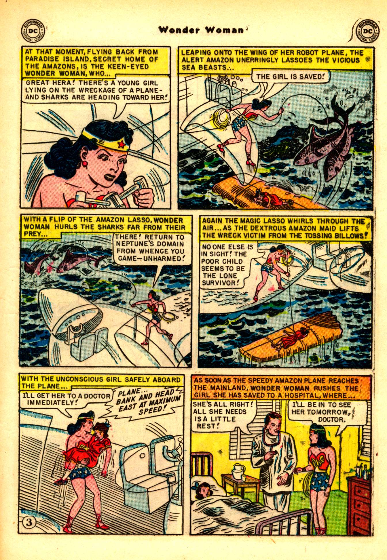 Read online Wonder Woman (1942) comic -  Issue #49 - 19