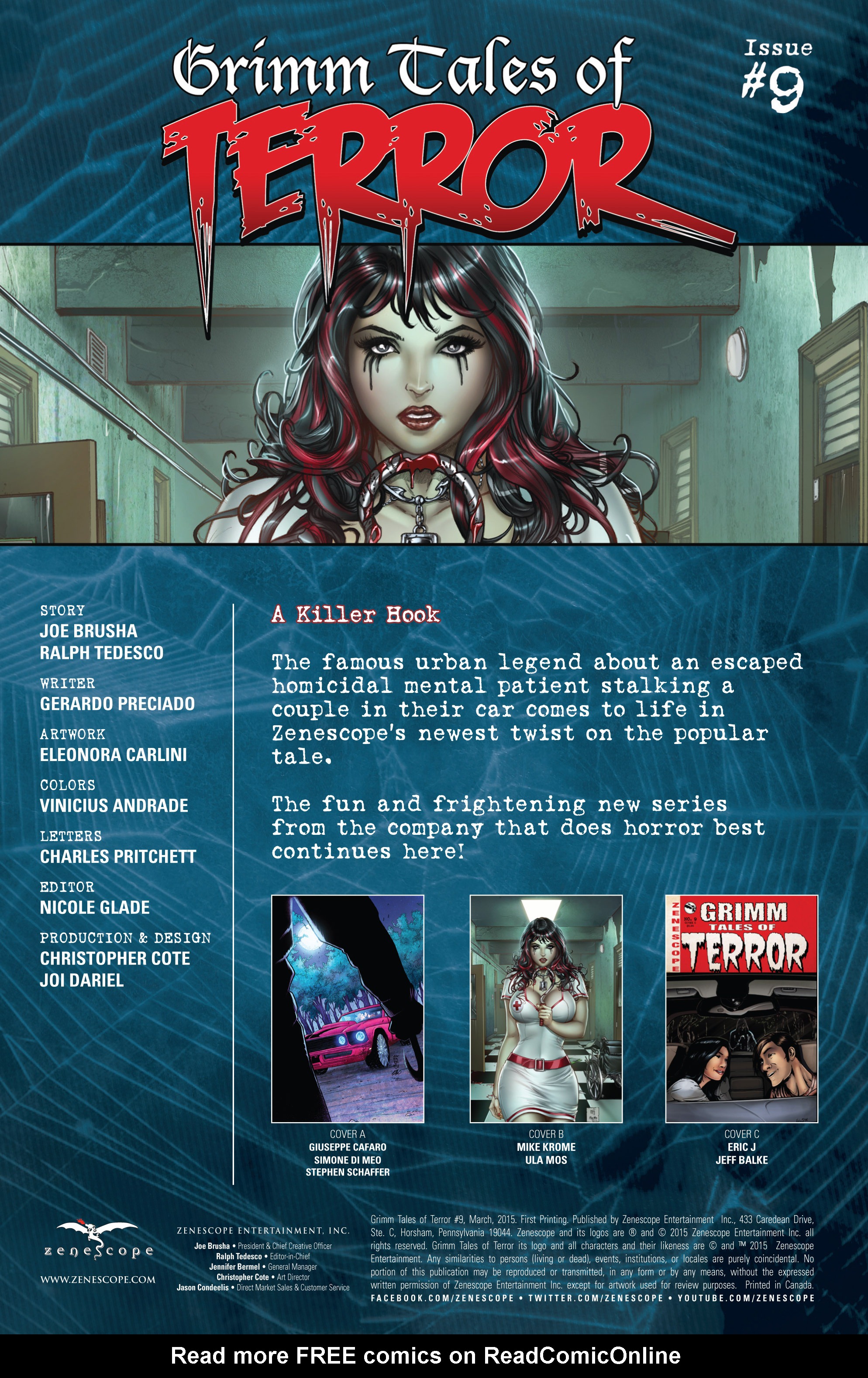 Read online Grimm Tales of Terror (2014) comic -  Issue #9 - 2