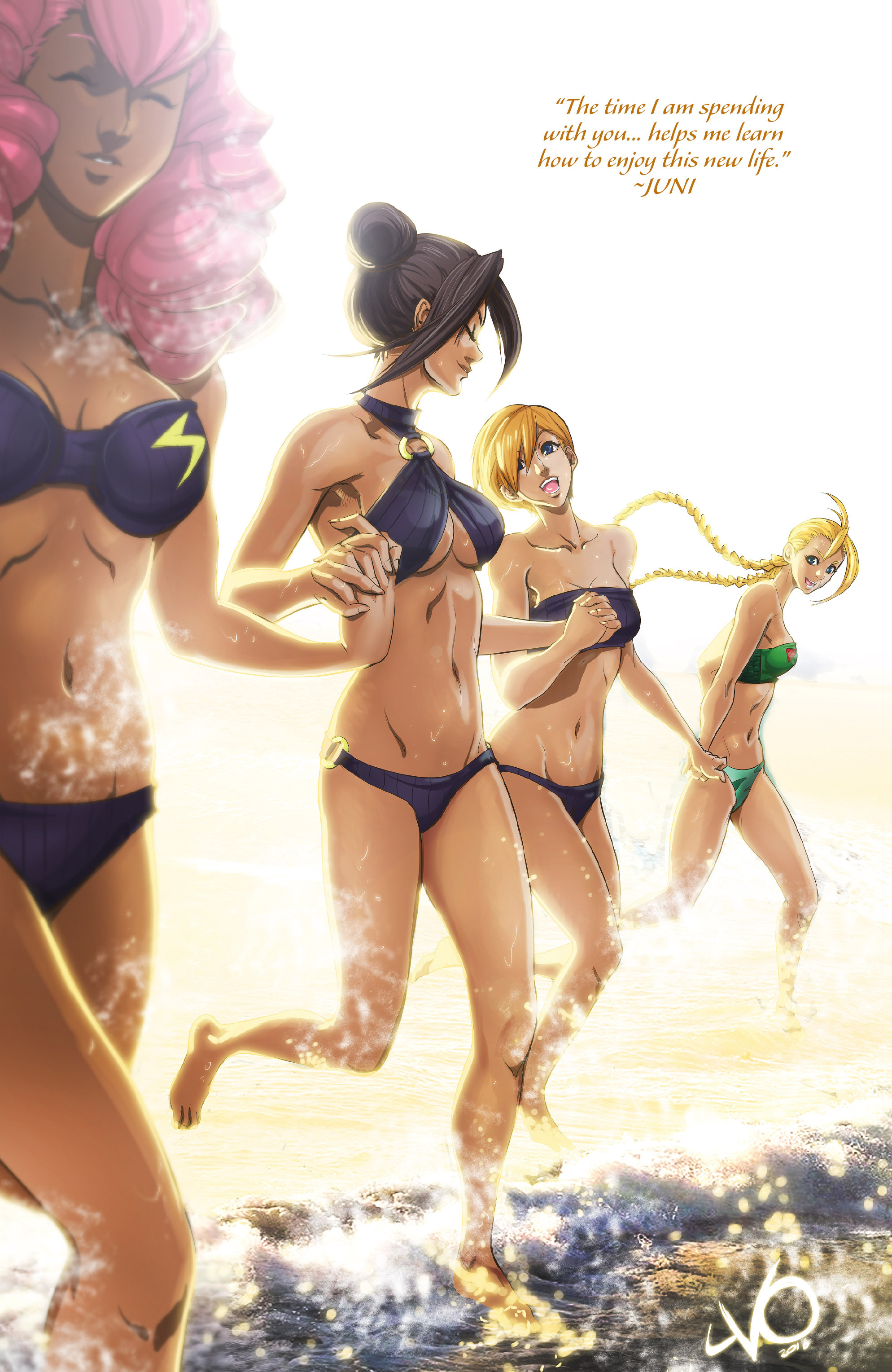 Read online Street Fighter Swimsuit Special comic -  Issue # Full - 9