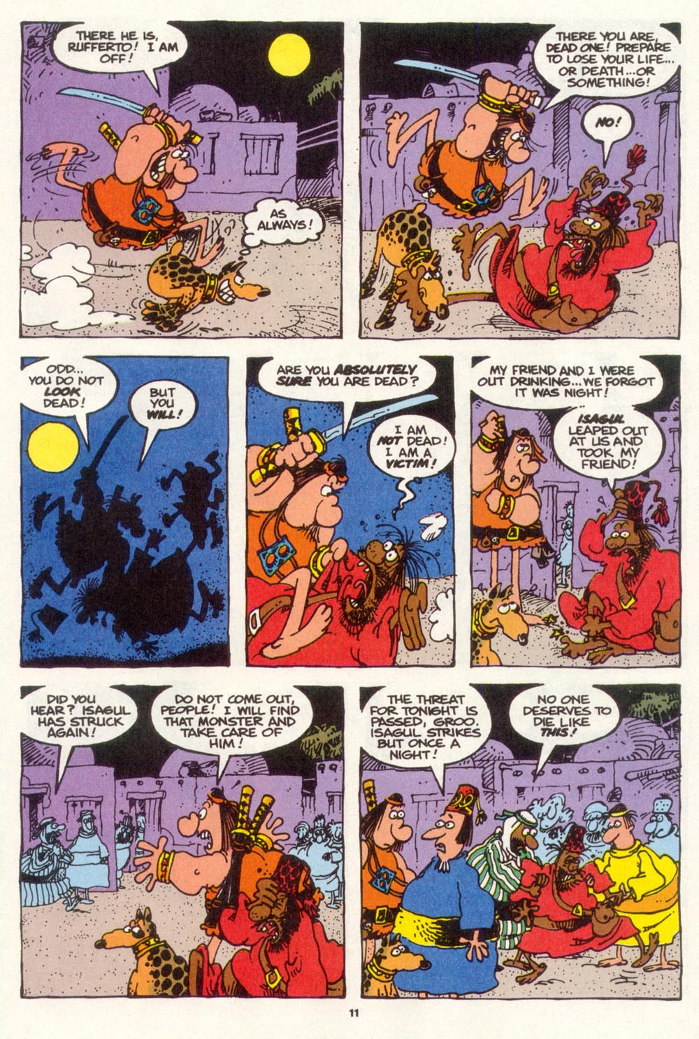 Read online Sergio Aragonés Groo the Wanderer comic -  Issue #110 - 13