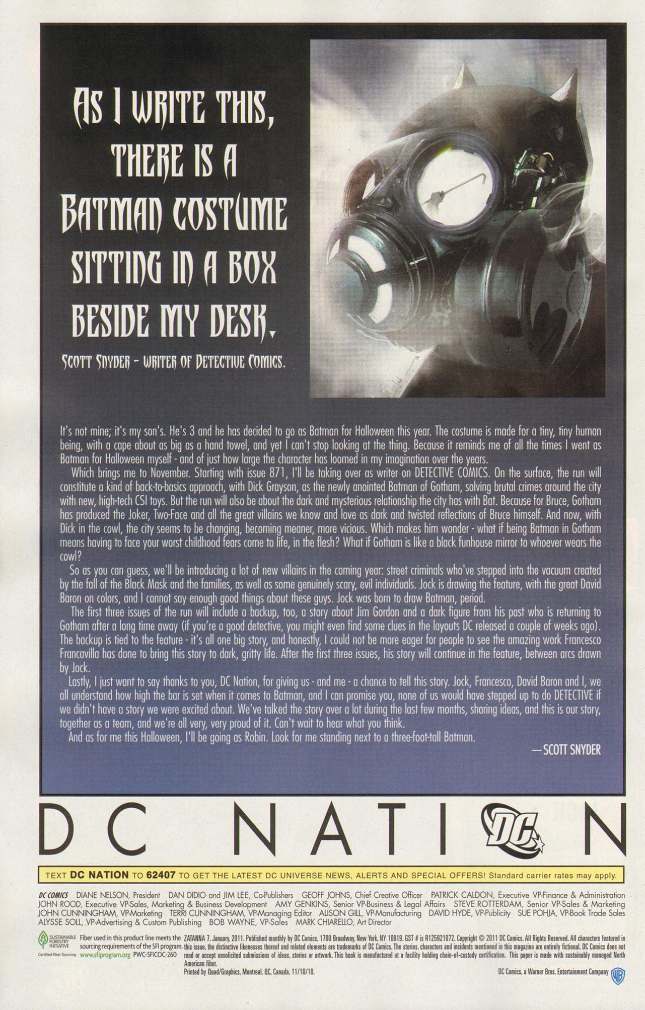 Read online Zatanna (2010) comic -  Issue #7 - 33
