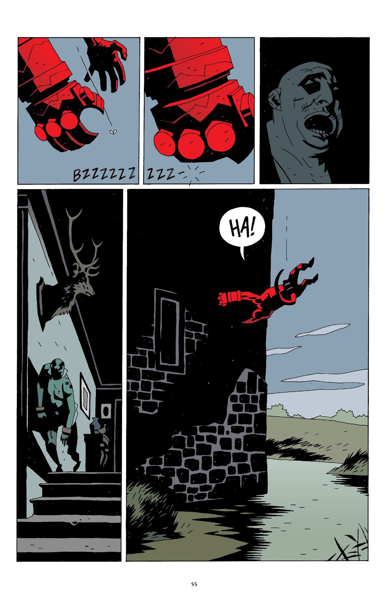 Read online Hellboy Omnibus comic -  Issue # TPB 2 (Part 1) - 56