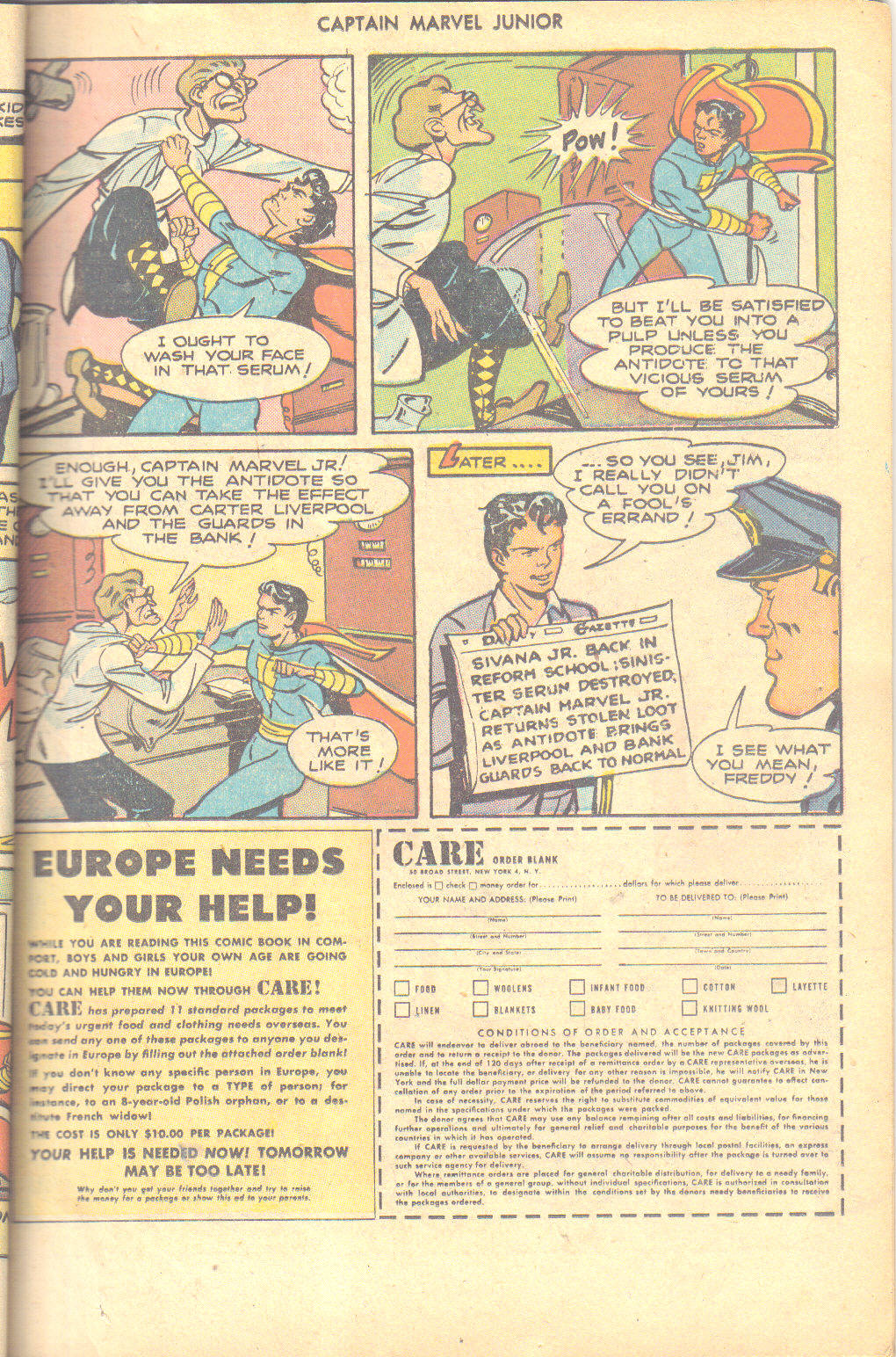 Read online Captain Marvel, Jr. comic -  Issue #64 - 23