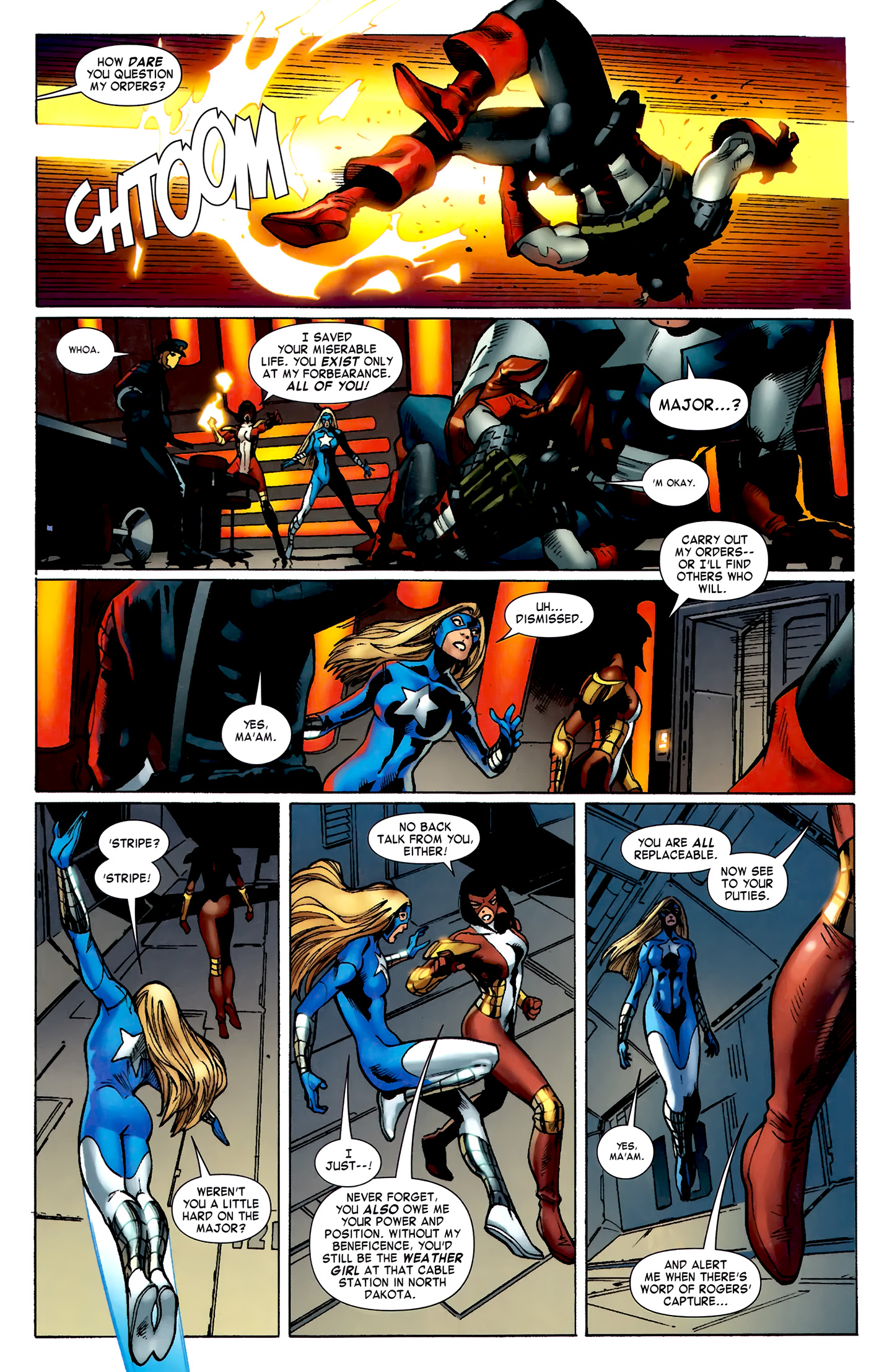 Read online Captain America Corps comic -  Issue #3 - 22
