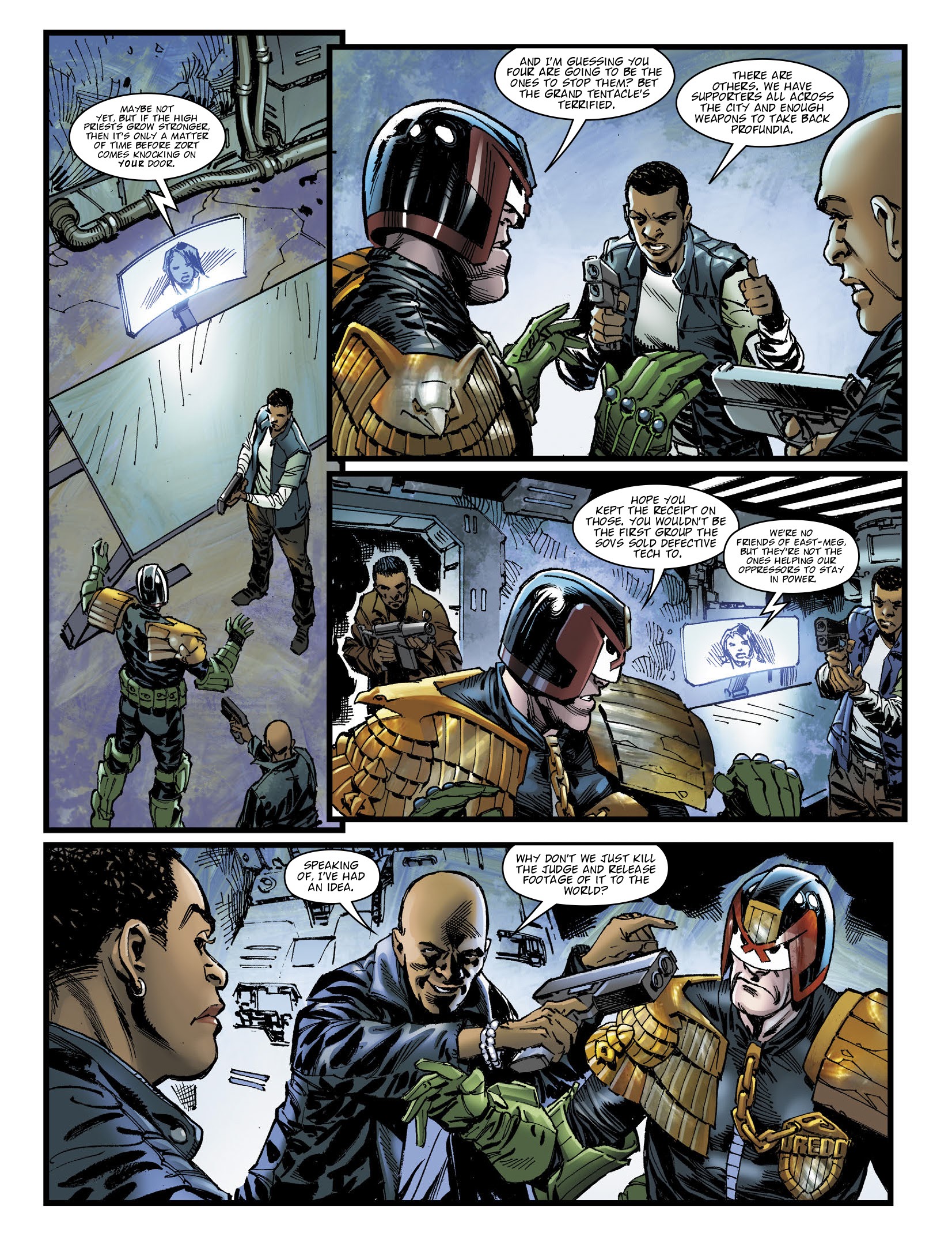 Read online Judge Dredd Megazine (Vol. 5) comic -  Issue #442 - 10