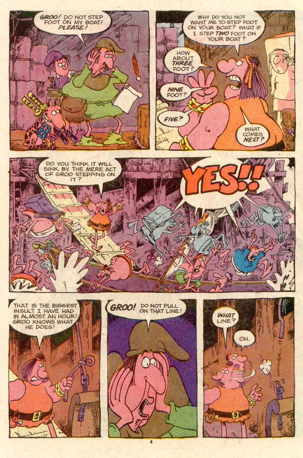 Read online Sergio Aragonés Groo the Wanderer comic -  Issue #46 - 4