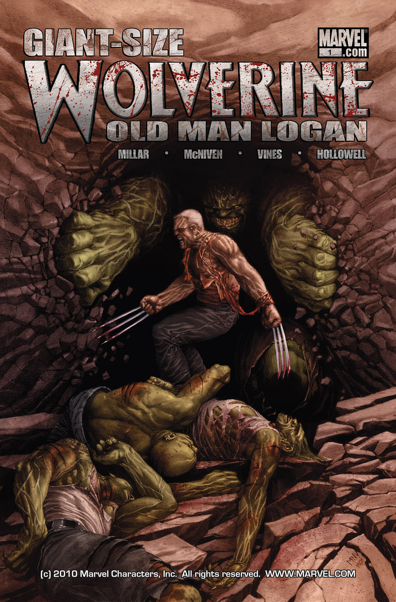Read online Wolverine: Old Man Logan comic -  Issue # Full - 165