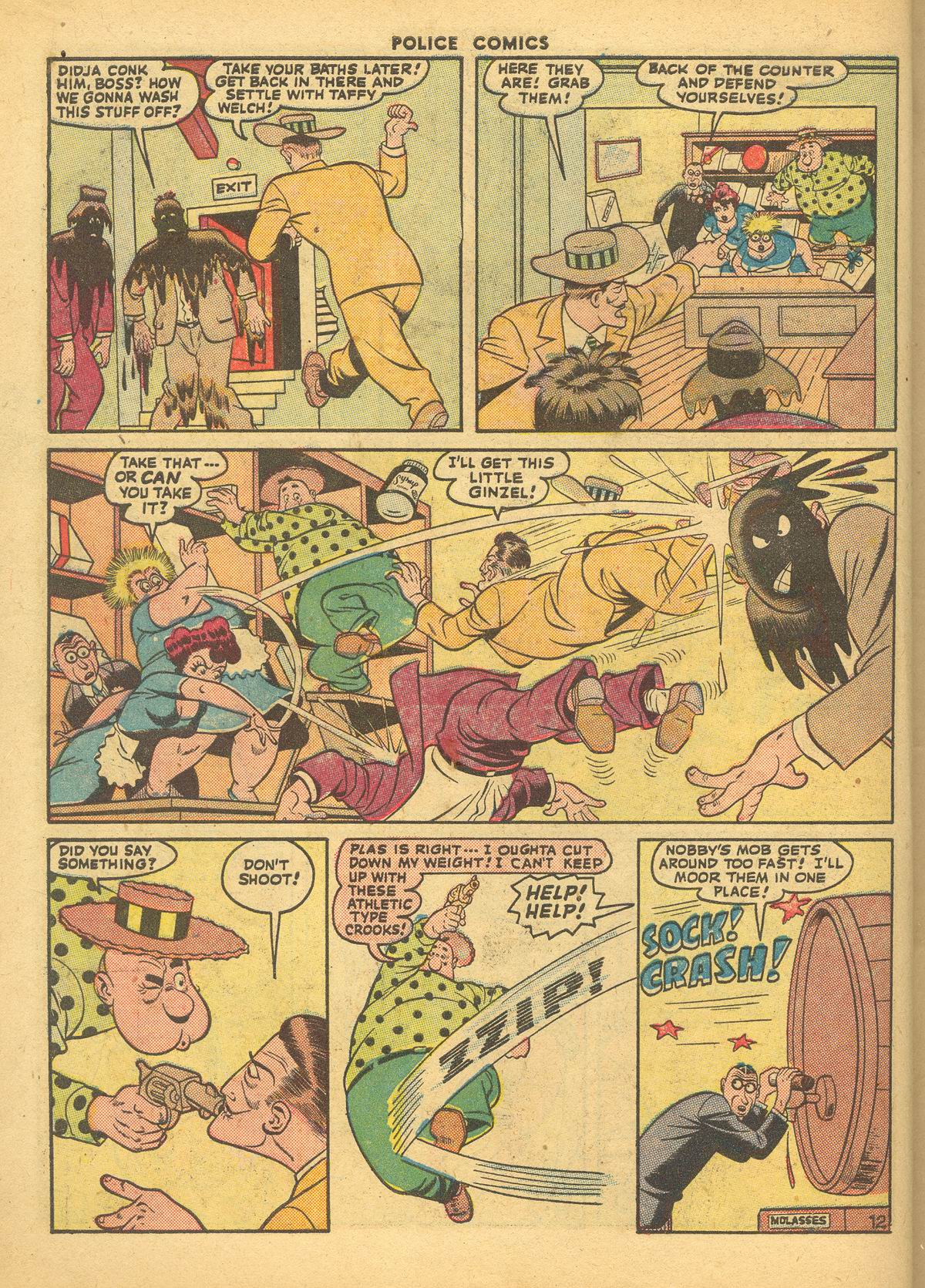 Read online Police Comics comic -  Issue #64 - 14