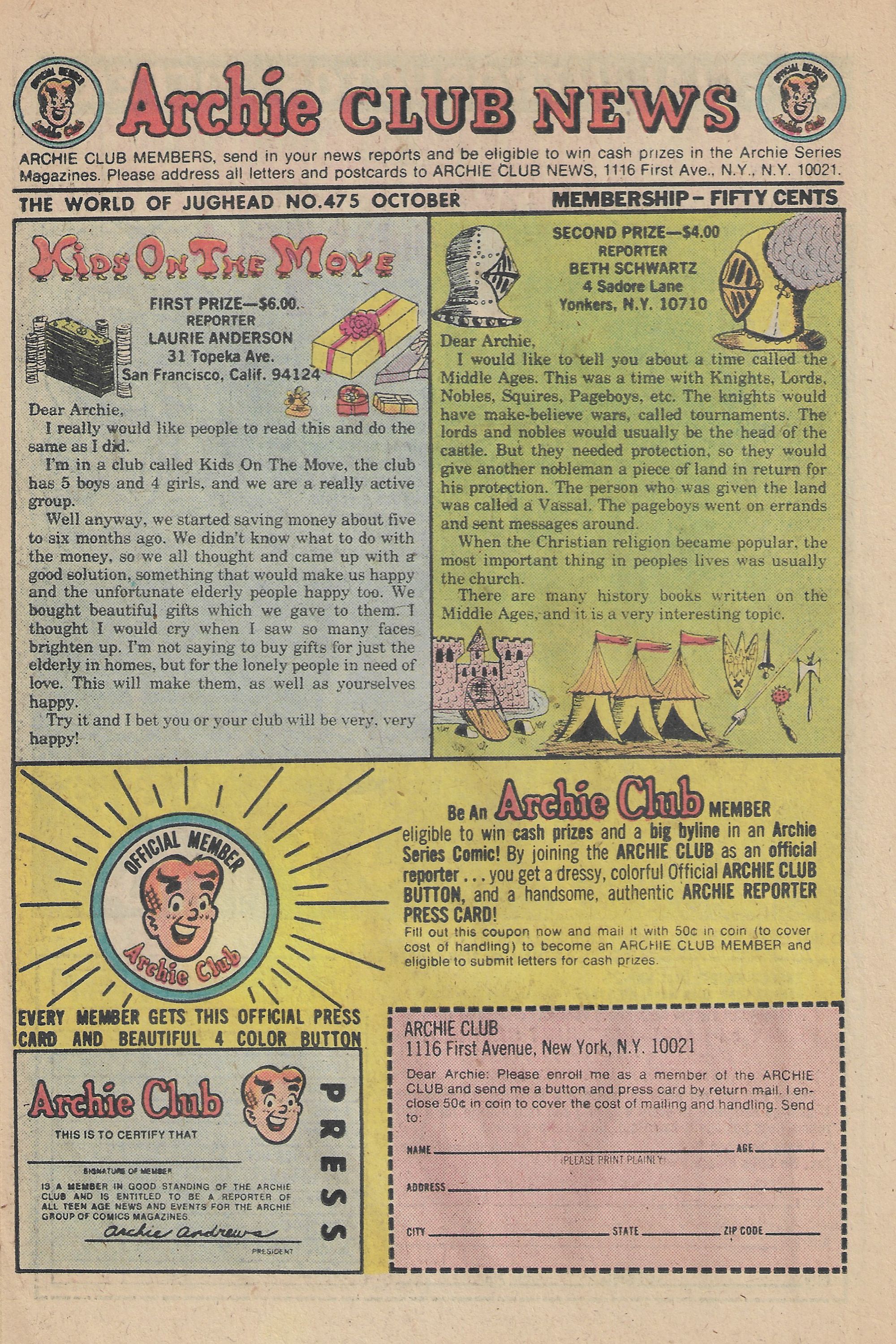 Read online Archie Giant Series Magazine comic -  Issue #475 - 26