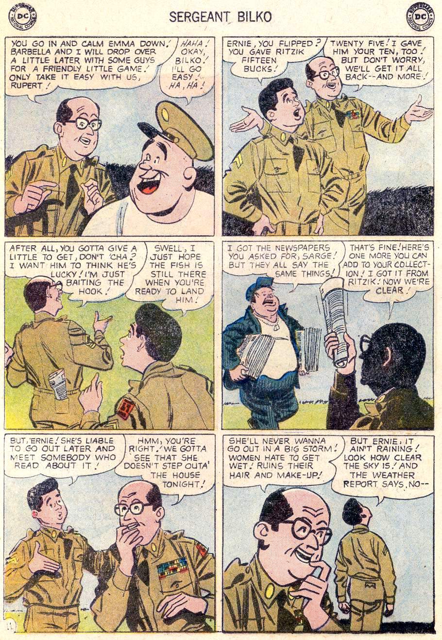 Read online Sergeant Bilko comic -  Issue #16 - 16