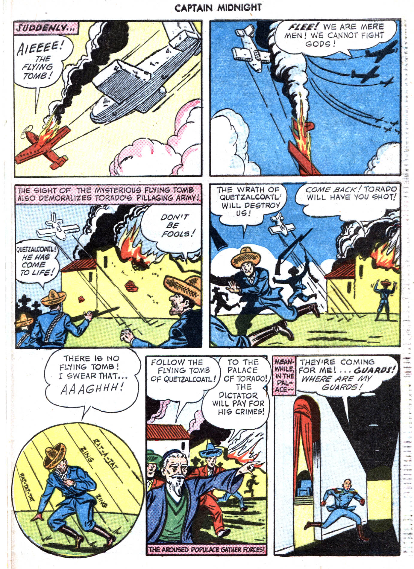 Read online Captain Midnight (1942) comic -  Issue #54 - 47