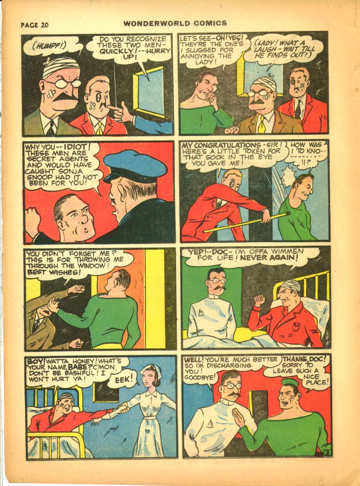 Read online Wonderworld Comics comic -  Issue #18 - 22
