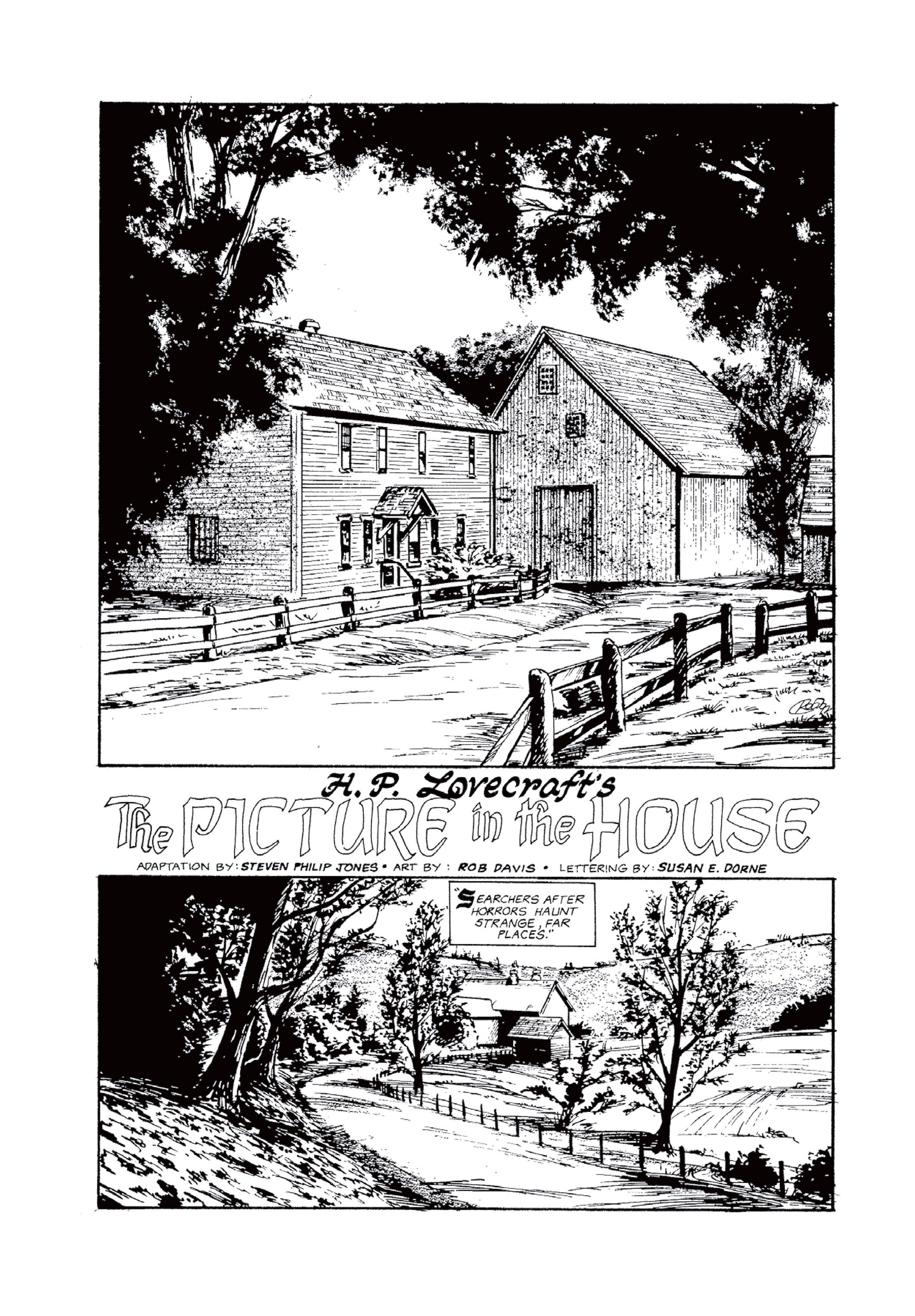 Read online Worlds of H.P. Lovecraft comic -  Issue # Issue The Picture in the House - 4