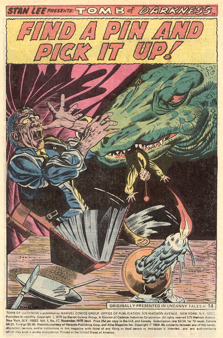 Read online Tomb of Darkness comic -  Issue #17 - 3