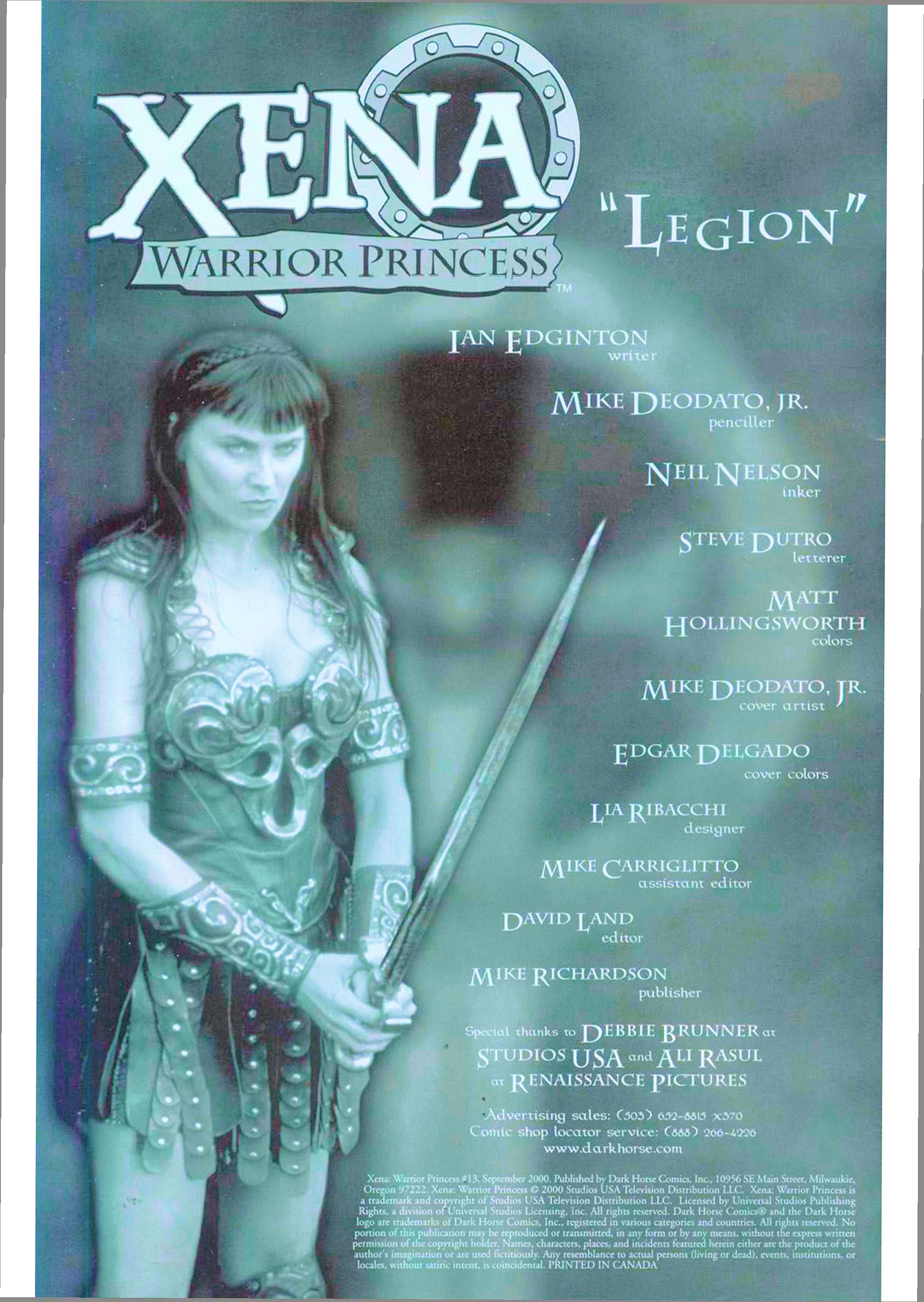 Read online Xena: Warrior Princess (1999) comic -  Issue #13 - 3